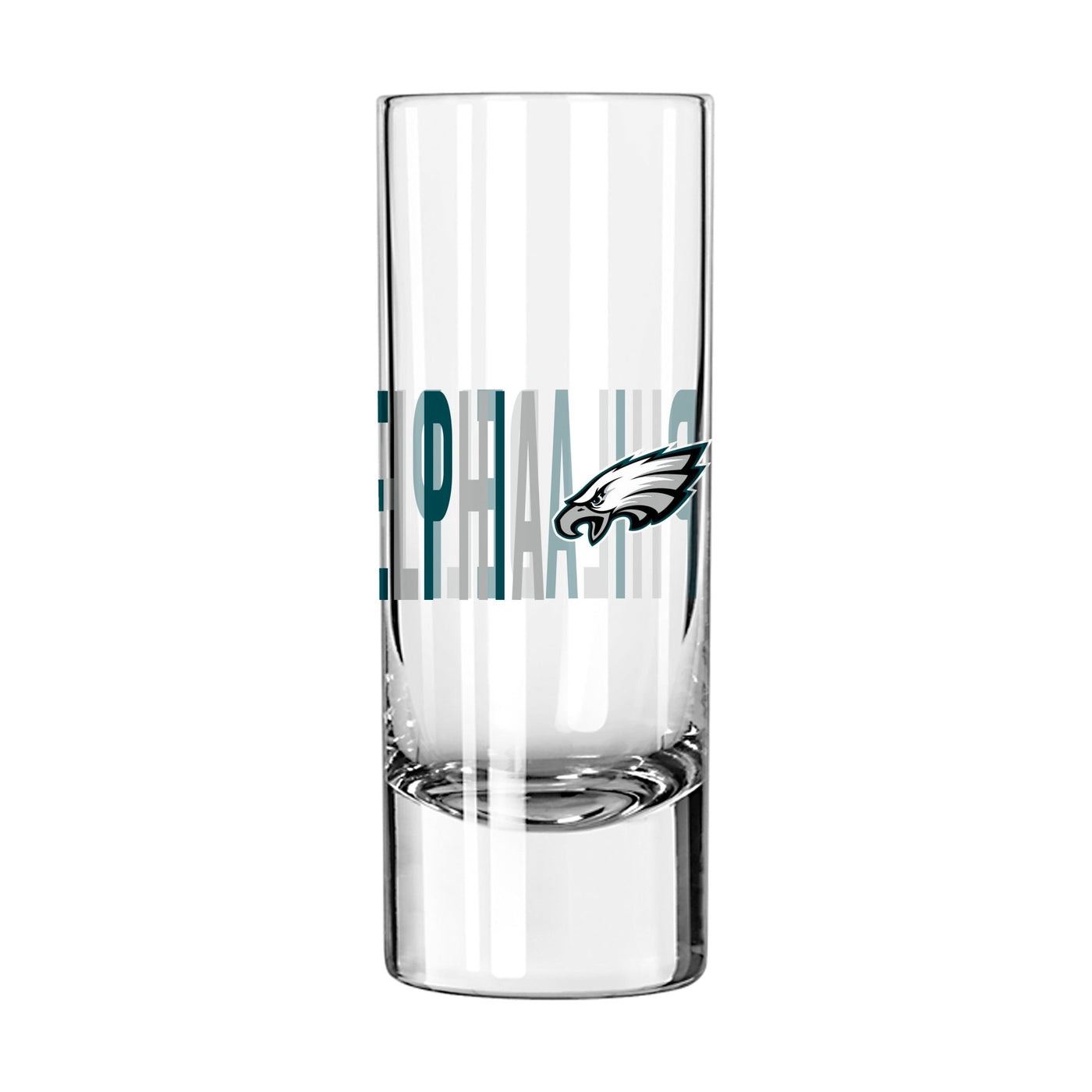 Philadelphia Eagles 2.5oz Overtime Shooter Glass - Logo Brands