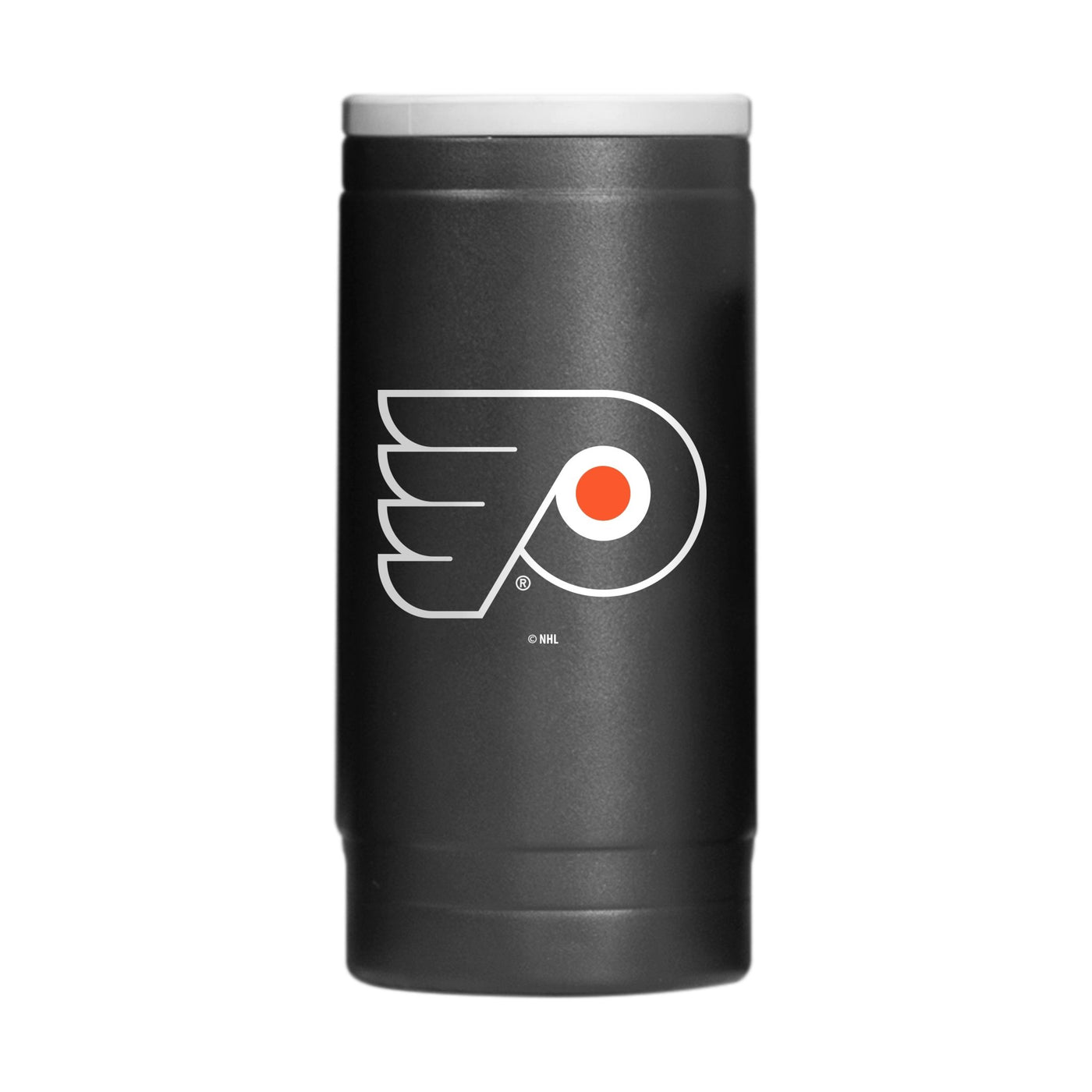 Philadelphia Flyers 12oz Flipside Powdercoat SlimCan Coolie - Logo Brands
