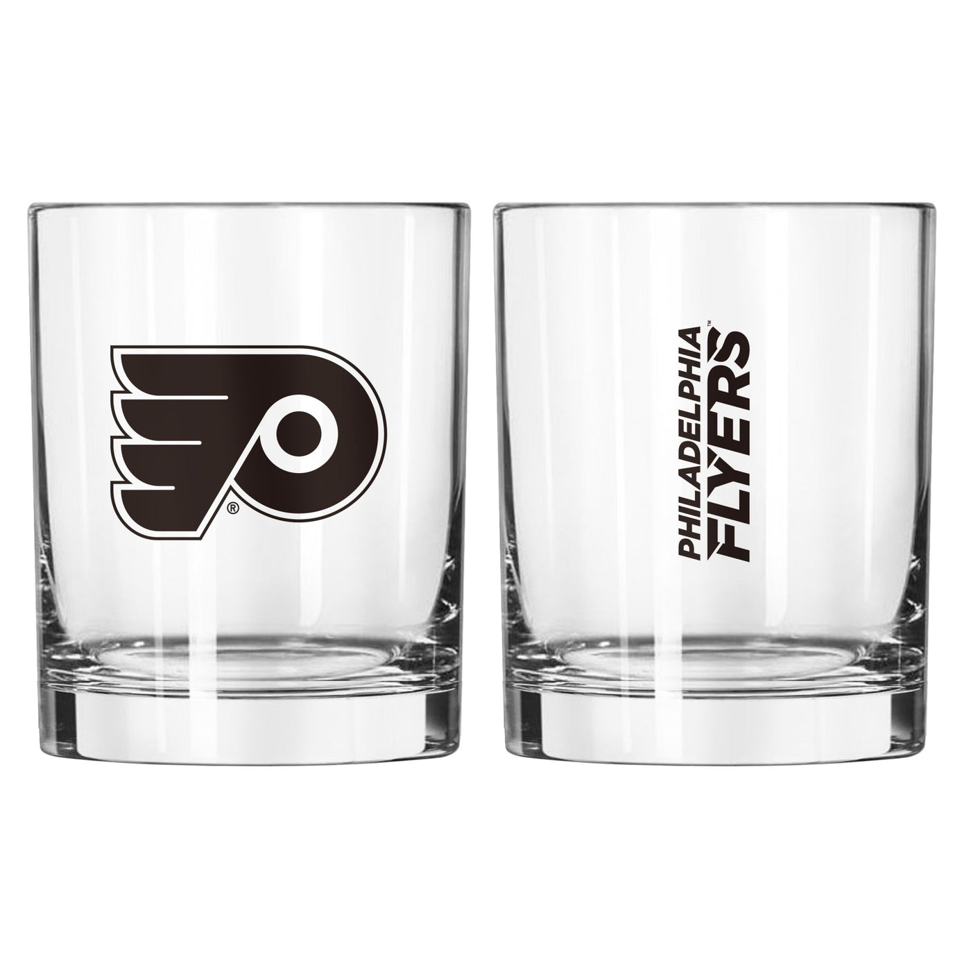 Philadelphia Flyers 14oz Gameday Rocks Glass - Logo Brands