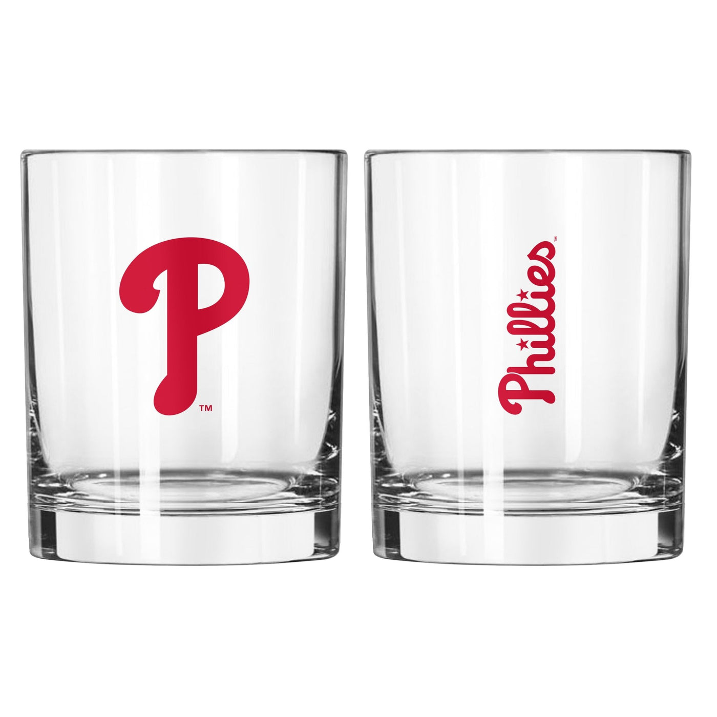 Philadelphia Phillies 14oz Gameday Rocks Glass - Logo Brands