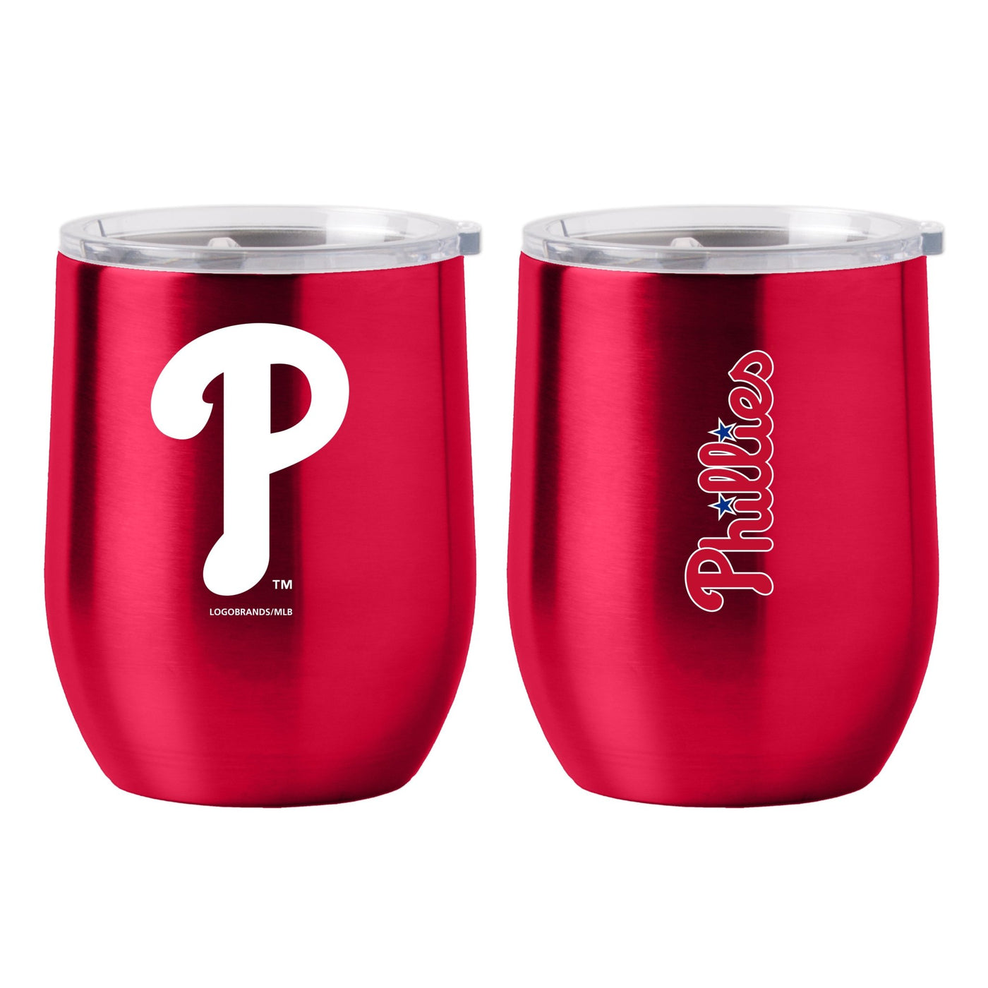 Philadelphia Phillies 16oz Gameday Stainless Curved Beverage - Logo Brands