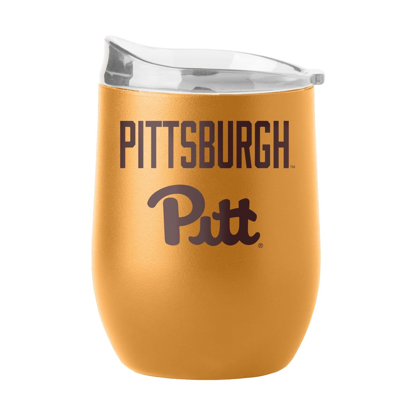 Pittsburgh 16oz Huddle Powder Coat Curved Bev - Logo Brands