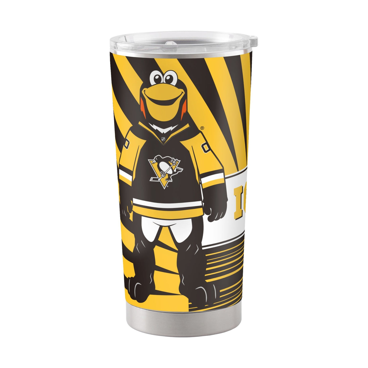 Pittsburgh Penguins 20oz Mascot Stainless Steel Tumbler - Logo Brands