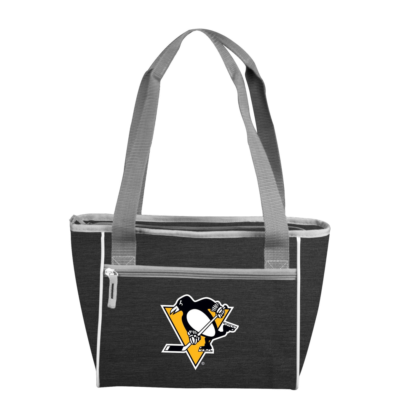 Pittsburgh Penguins Crosshatch 16 Can Cooler Tote - Logo Brands