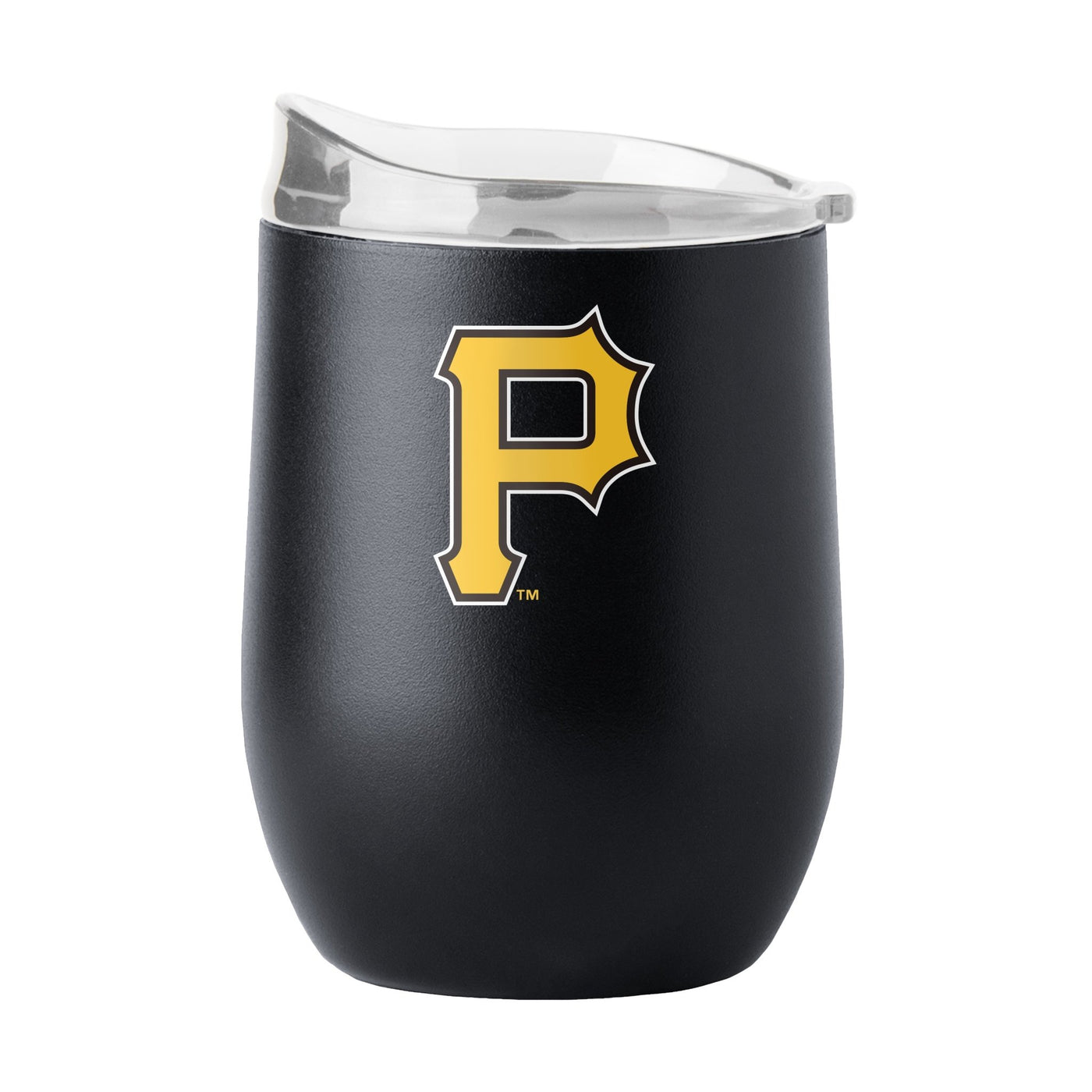 Pittsburgh Pirates 16oz Flipside Powder Coat Curved Beverage - Logo Brands