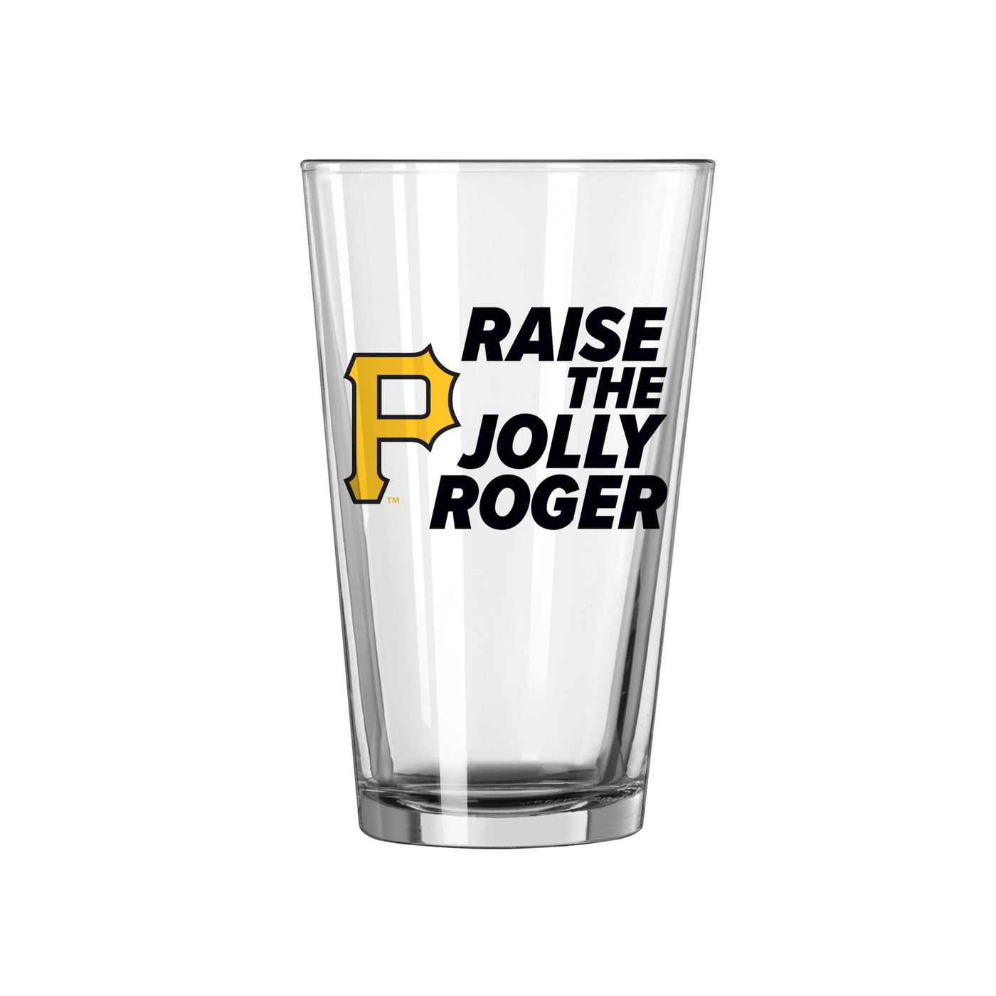 Pittsburgh Pirates 16oz Slogan Pint Glass - Logo Brands