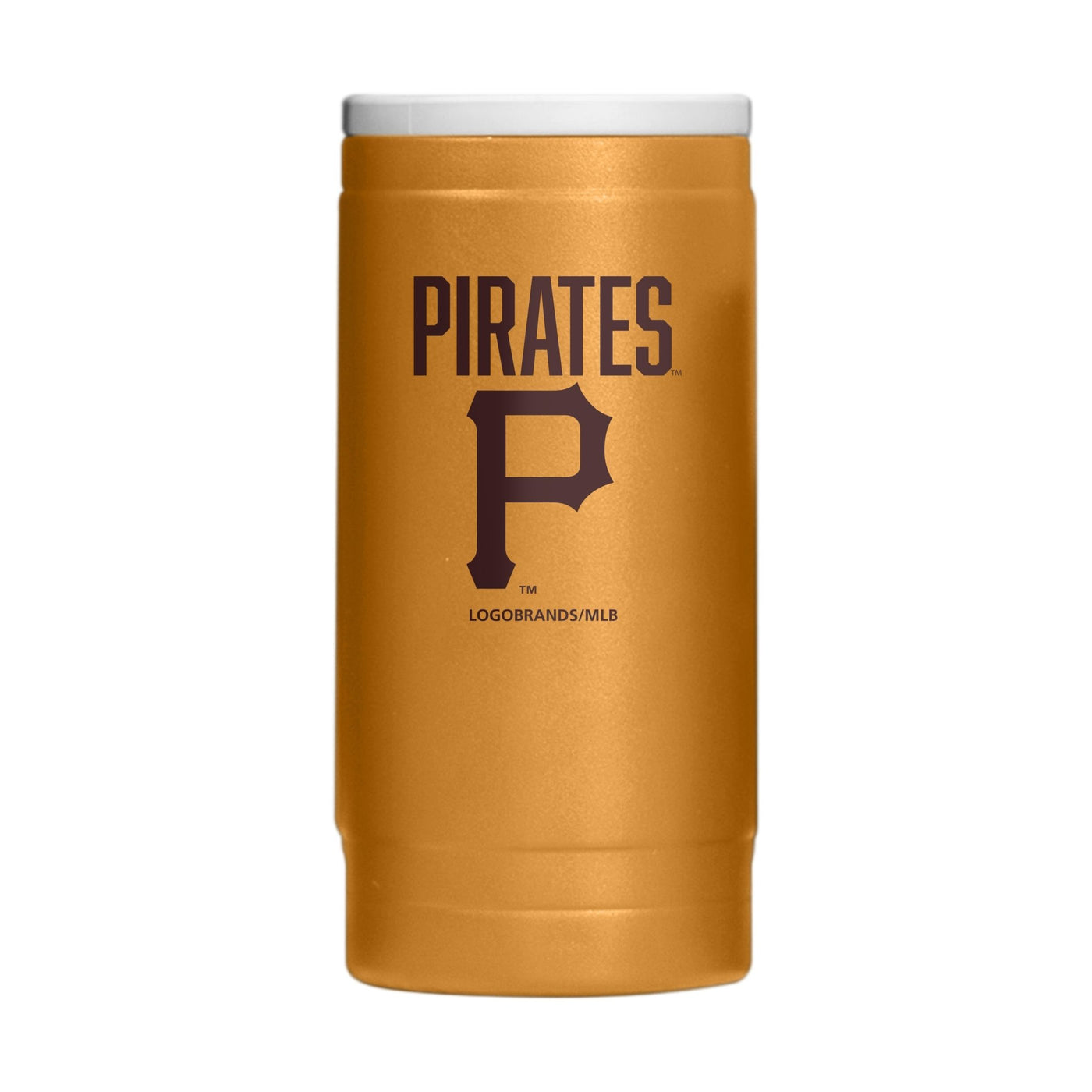 Pittsburgh Pirates Huddle Powder Coat Slim Can Coolie - Logo Brands