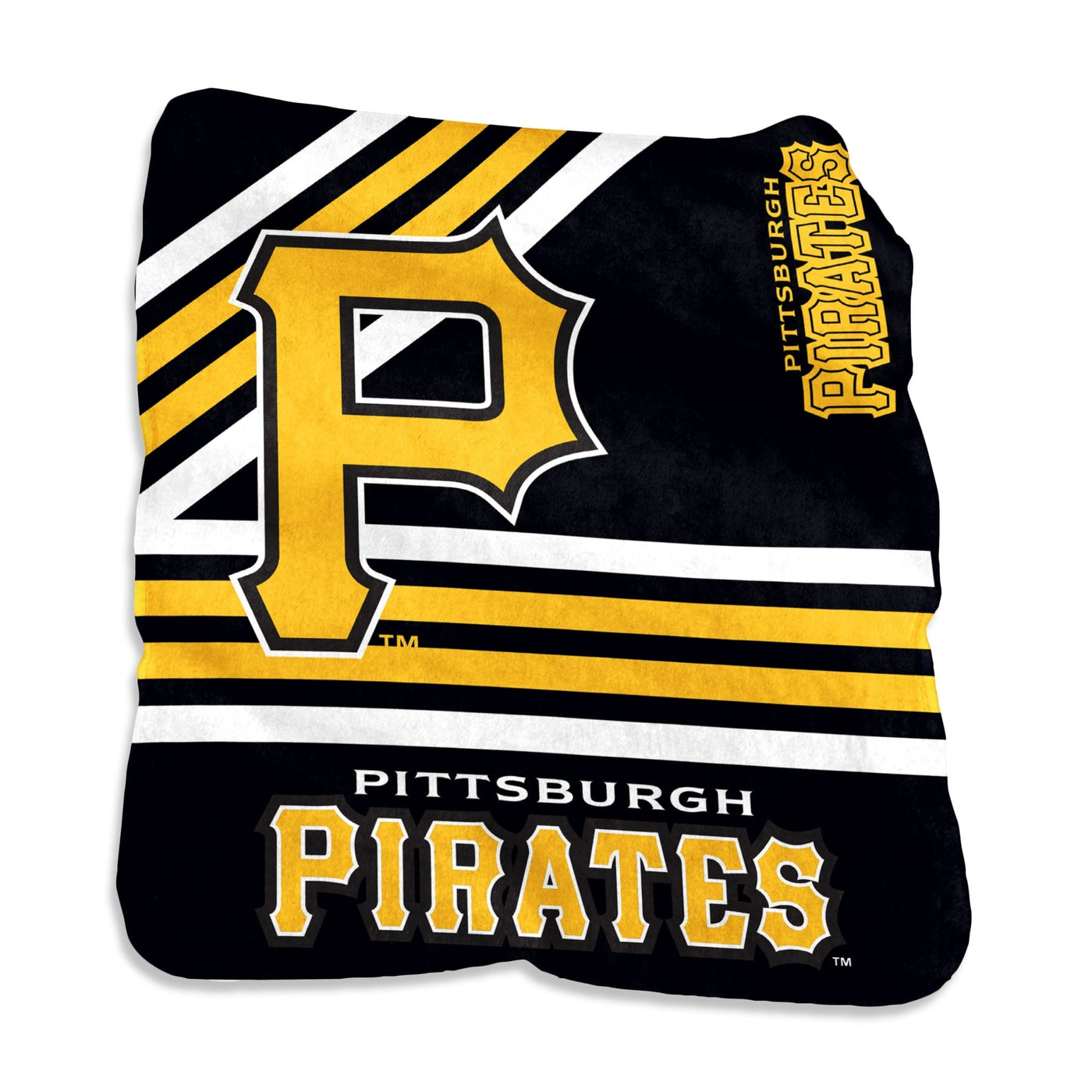 Pittsburgh Pirates Raschel Throw - Logo Brands