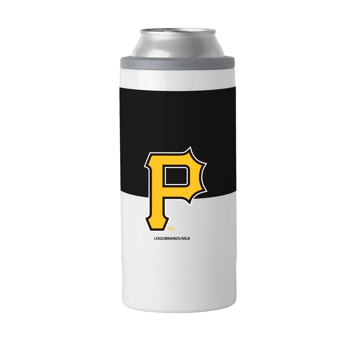 Pittsburgh Pirates Slim Colorblock Can Coolie - Logo Brands