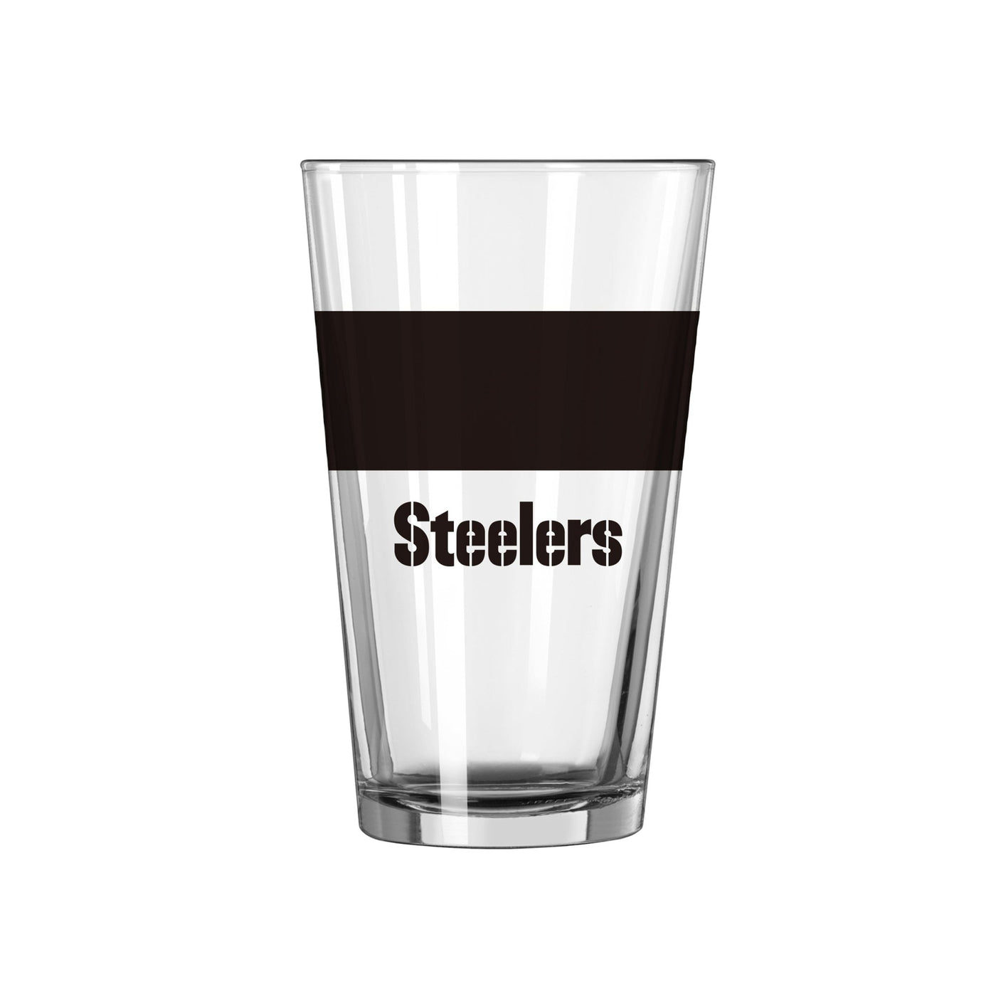 Pittsburgh Steelers 16oz Colorblock Pint Glass - Logo Brands