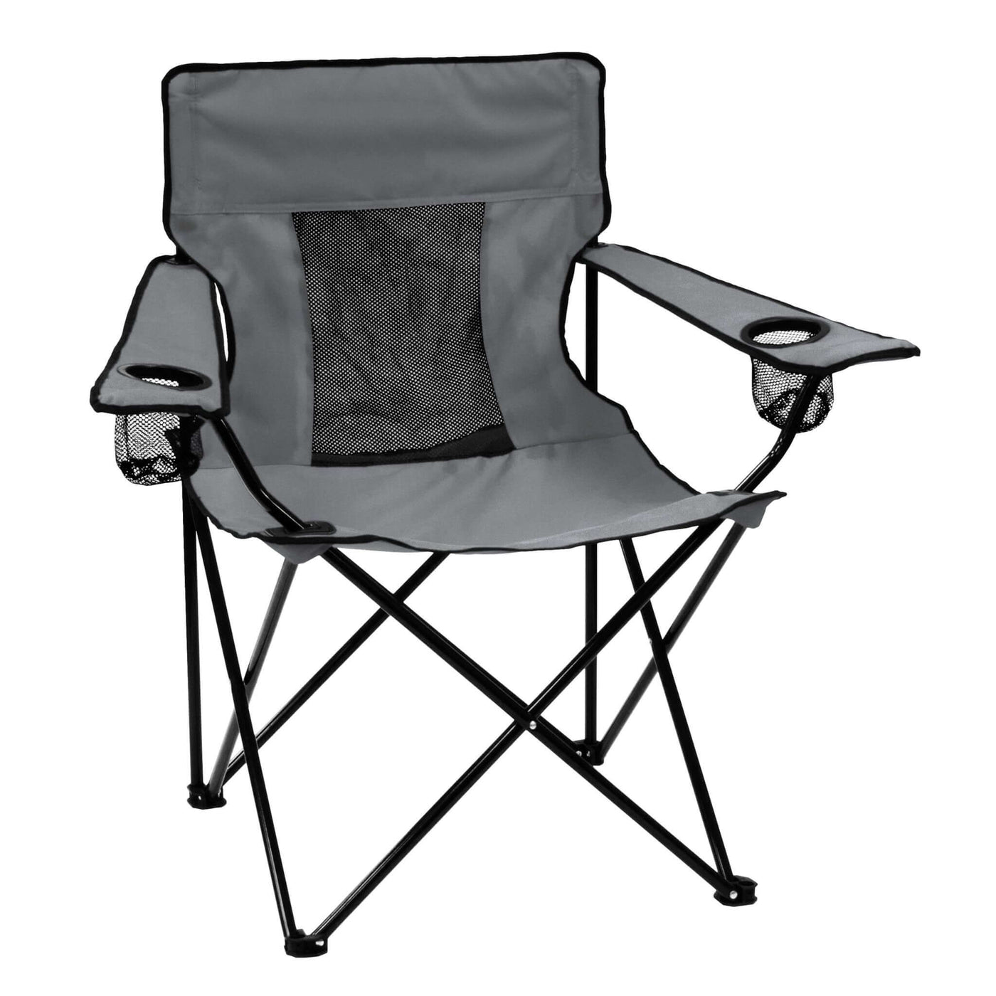 Plain Grey Elite Chair - Logo Brands