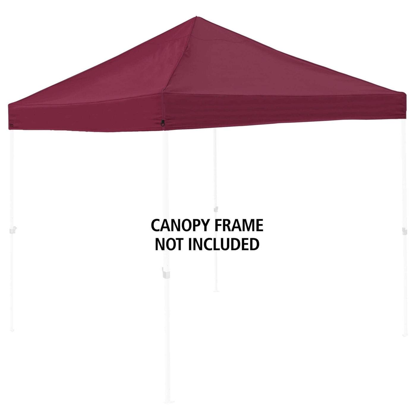 Plain Maroon Canopy Top - Logo Brands