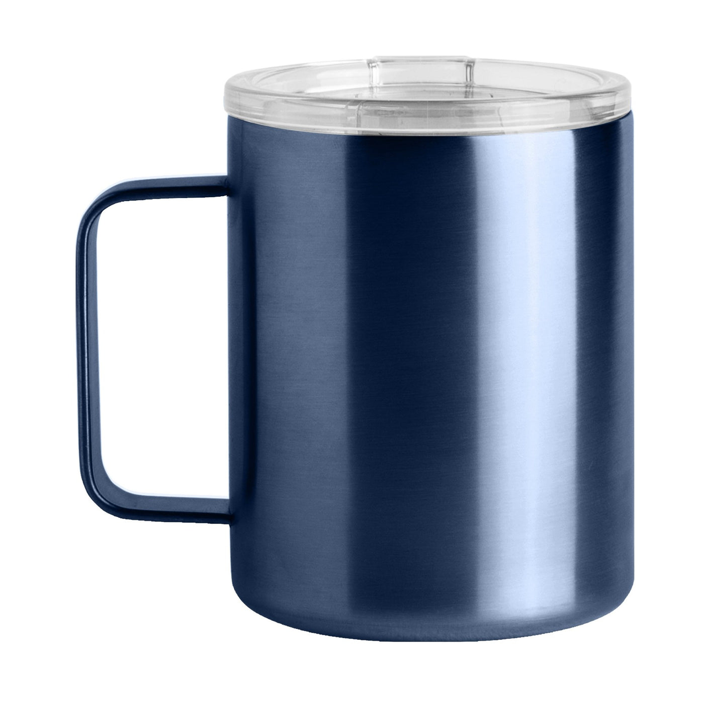 Plain Navy 15oz Stainless Mug - Logo Brands
