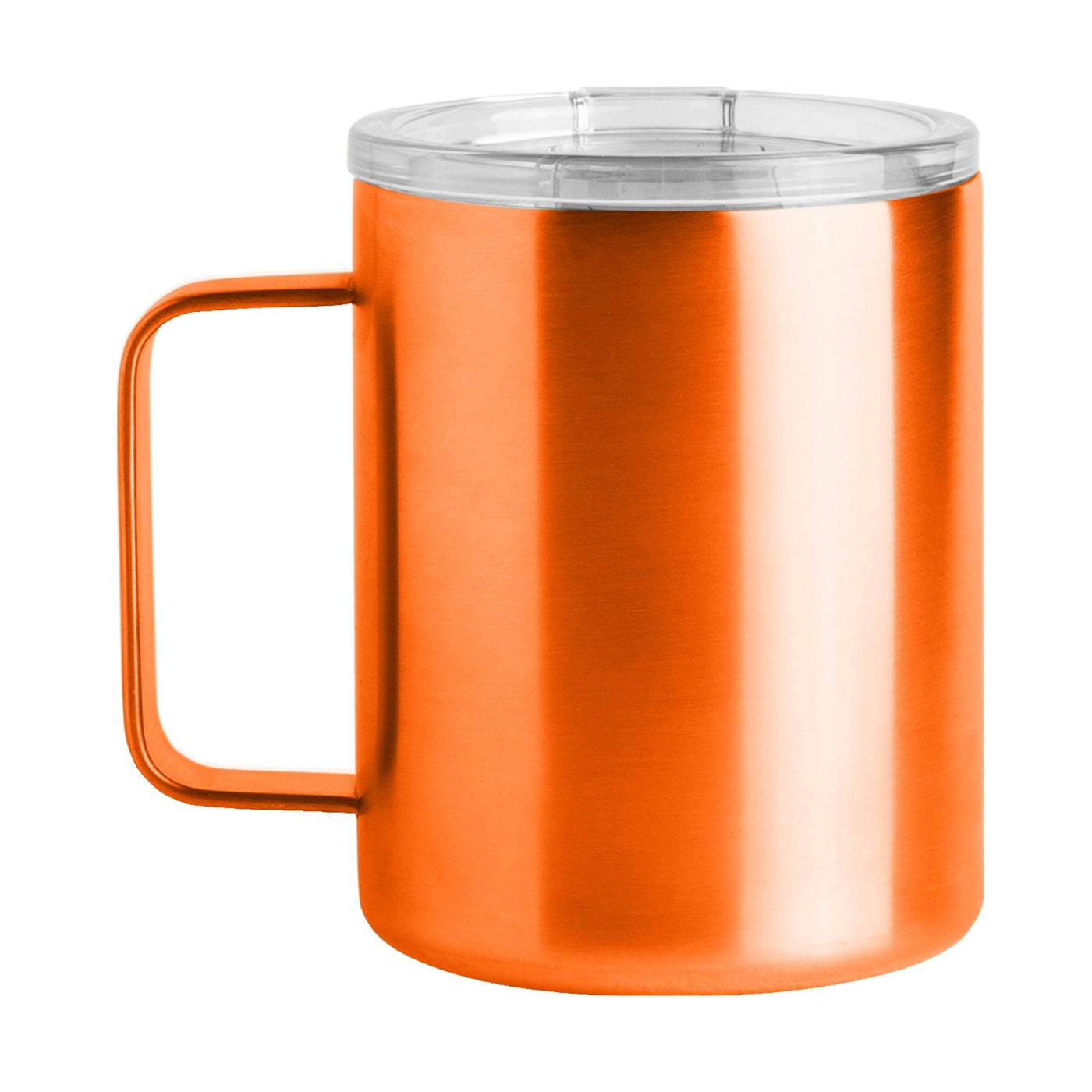 Plain Orange 15oz Stainless Mug - Logo Brands
