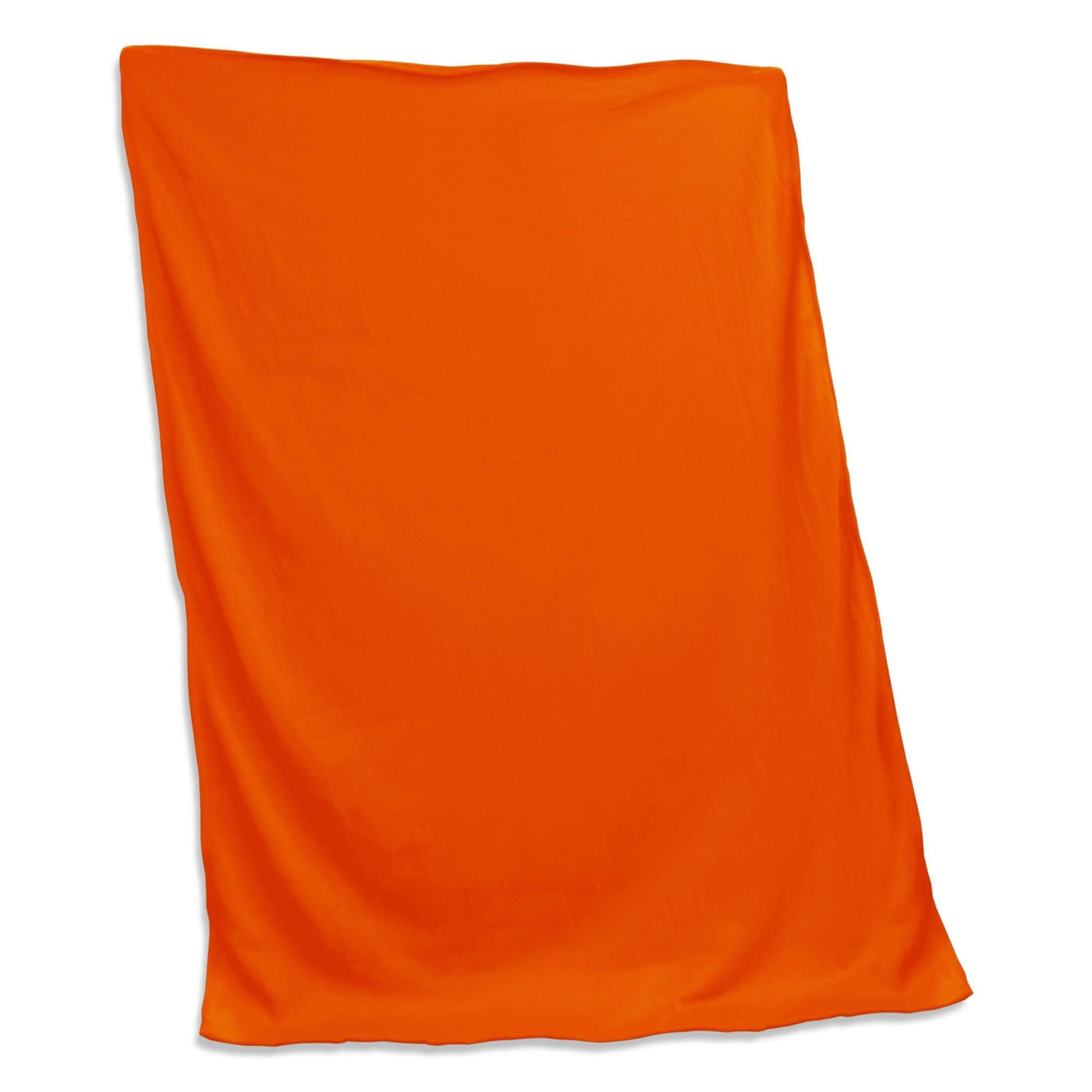 Plain Orange Sweatshirt Blanket - Logo Brands