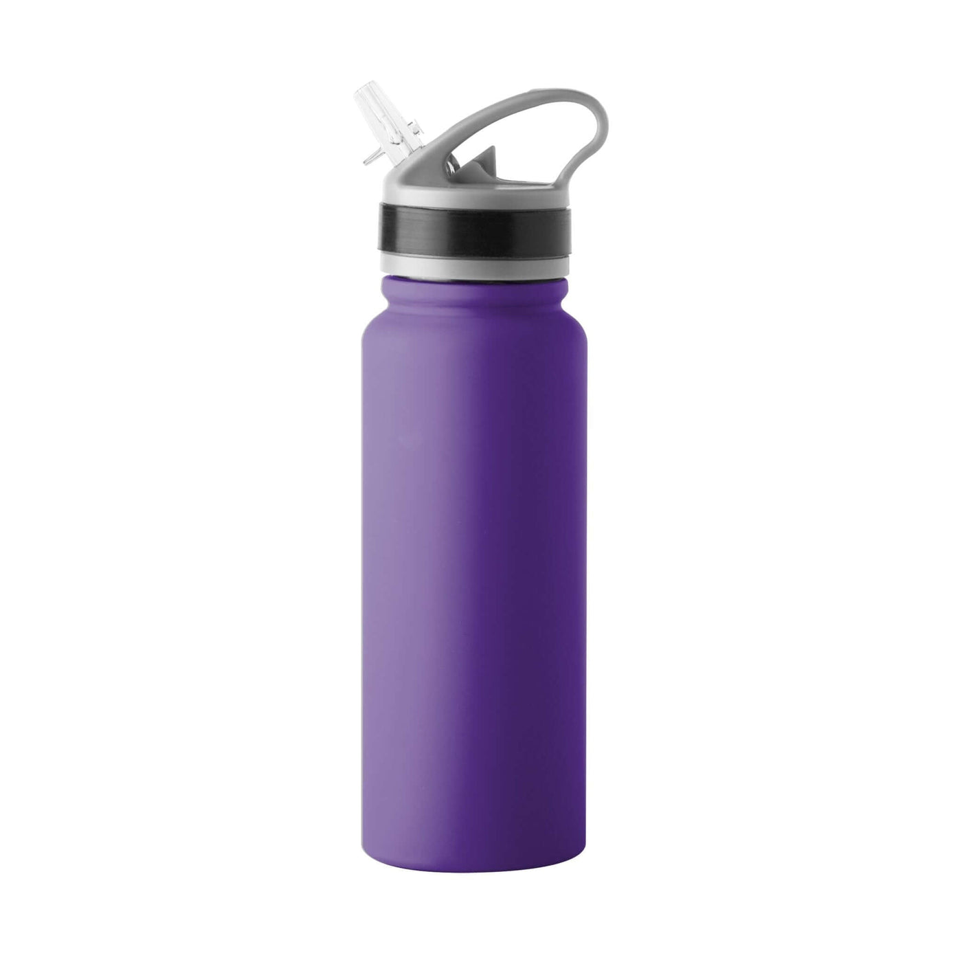 Plain Purple 25oz Stainless Flip Top Bottle - Logo Brands