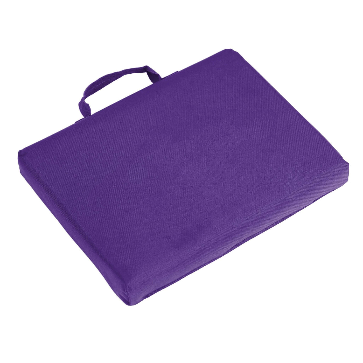 Plain Purple Bleacher Cushion - Logo Brands