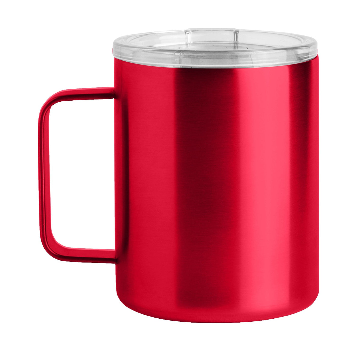 Plain Red 15oz Stainless Mug - Logo Brands