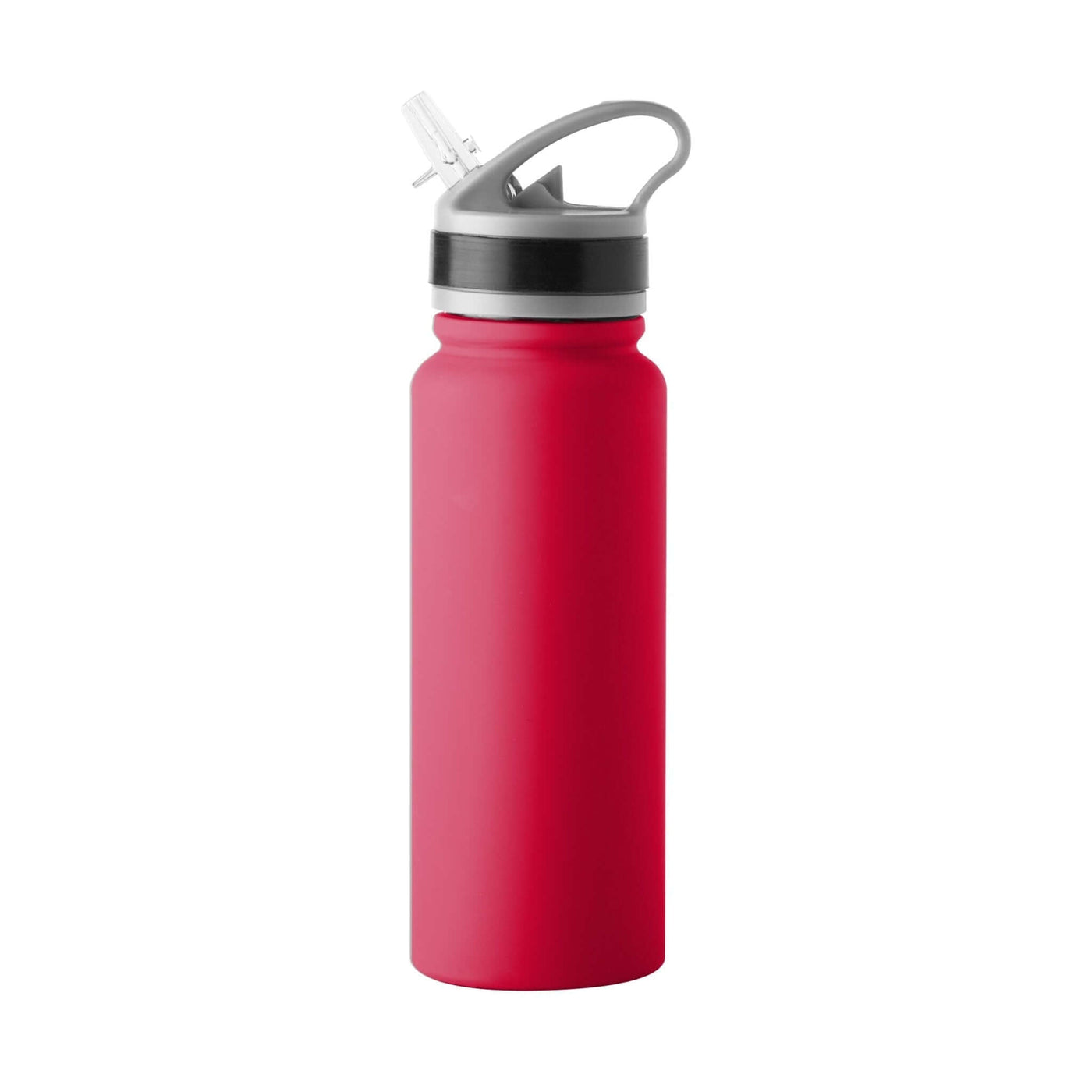 Plain Red 25oz Stainless Flip Top Bottle - Logo Brands