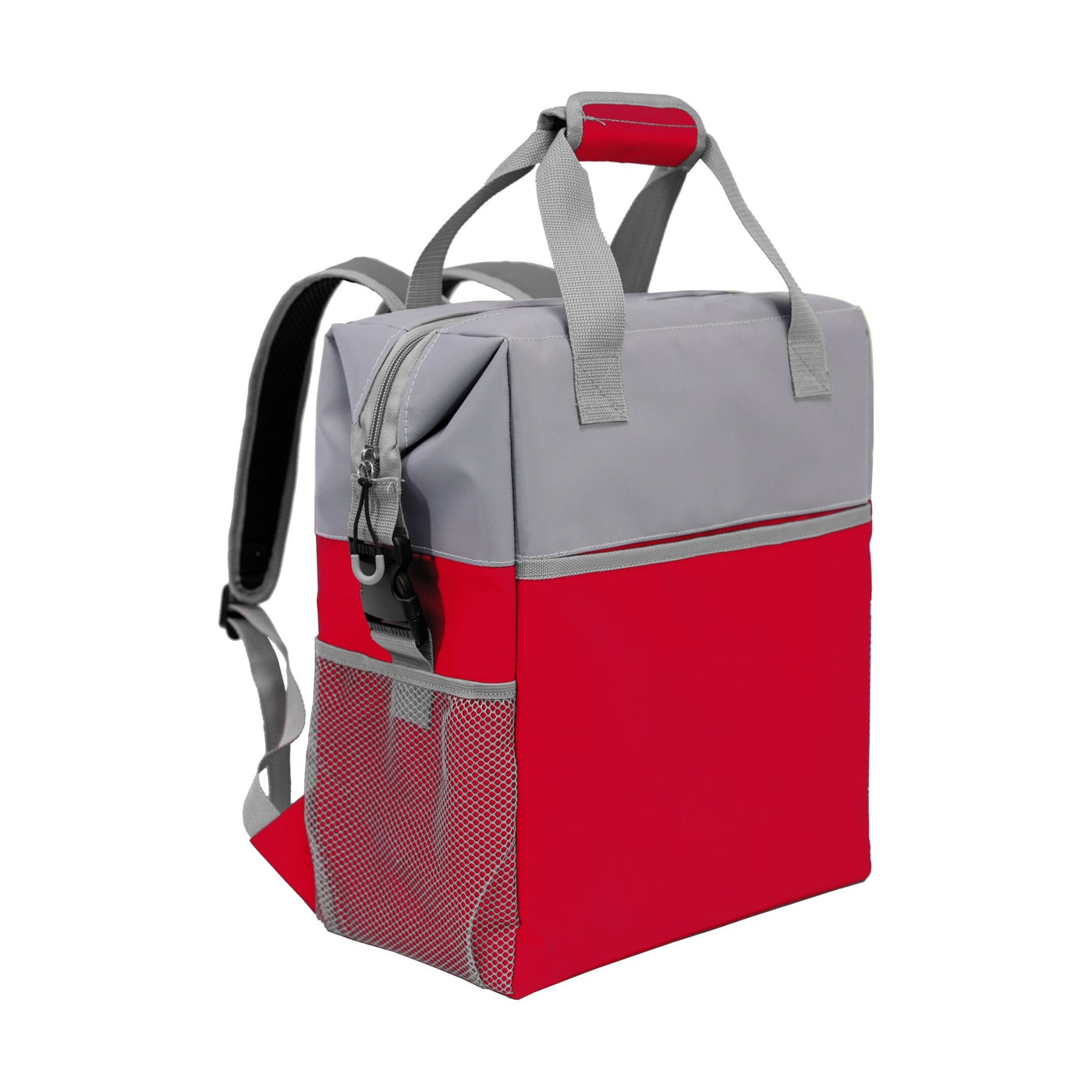 Plain Red Backpack Cooler - Logo Brands
