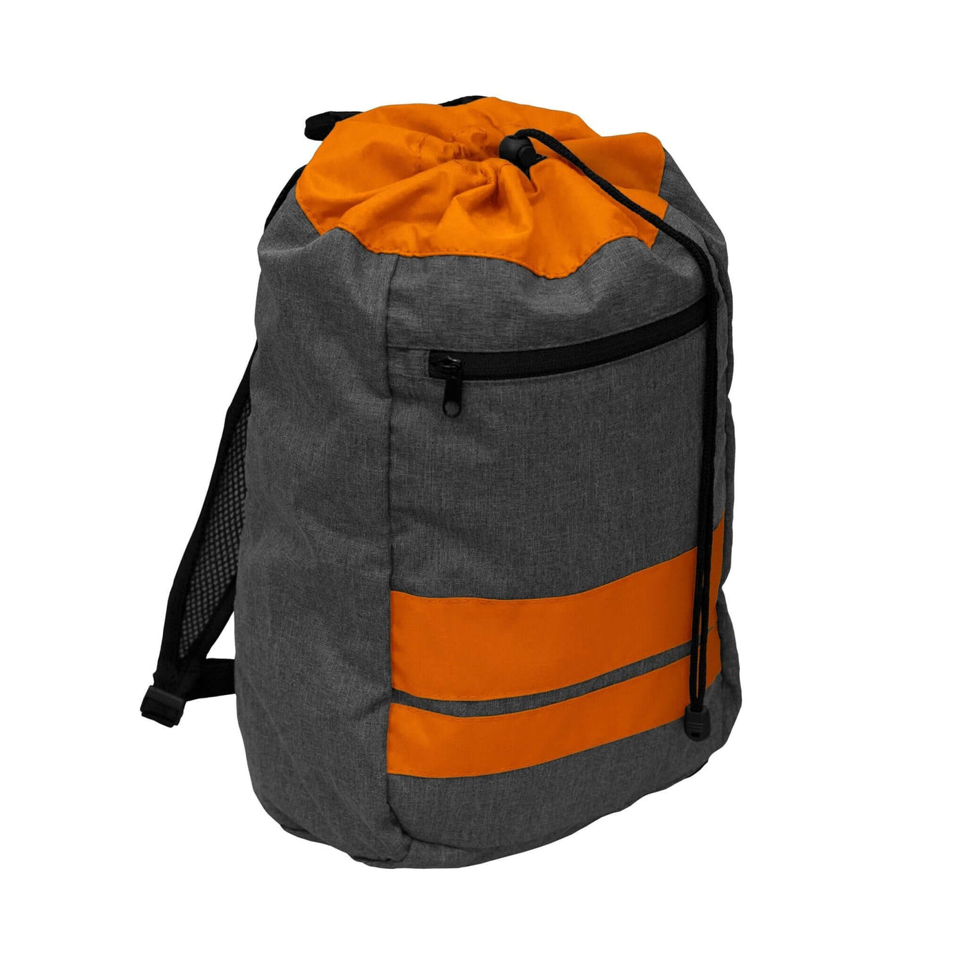 Plain Tangerine Journey Backsack - Logo Brands