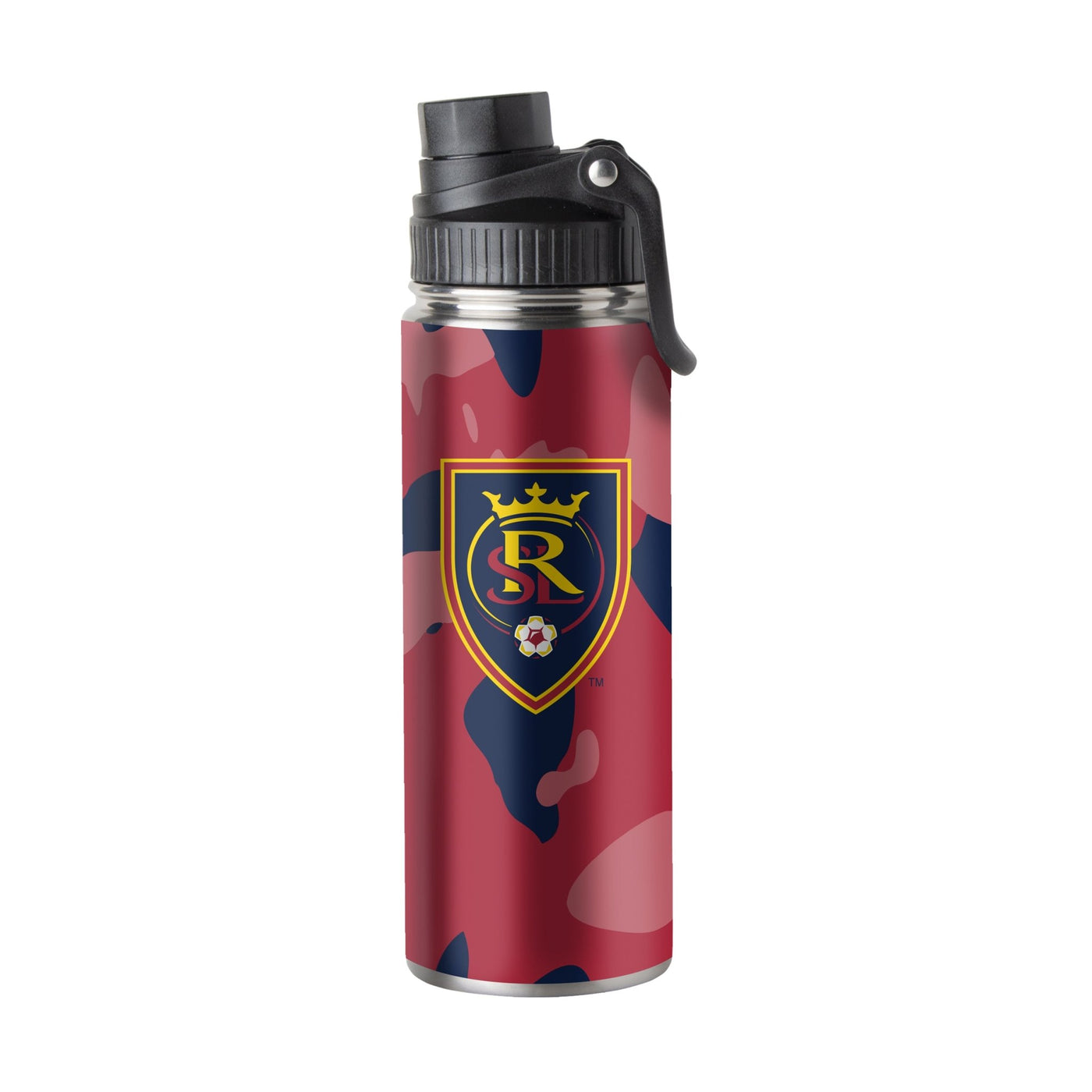 Real Salt Lake 21oz Camo Twist Top Water Bottle - Logo Brands