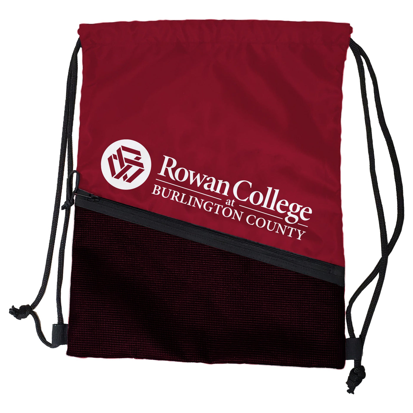 Rowan College at Burlington County Tilt Backsack - Logo Brands