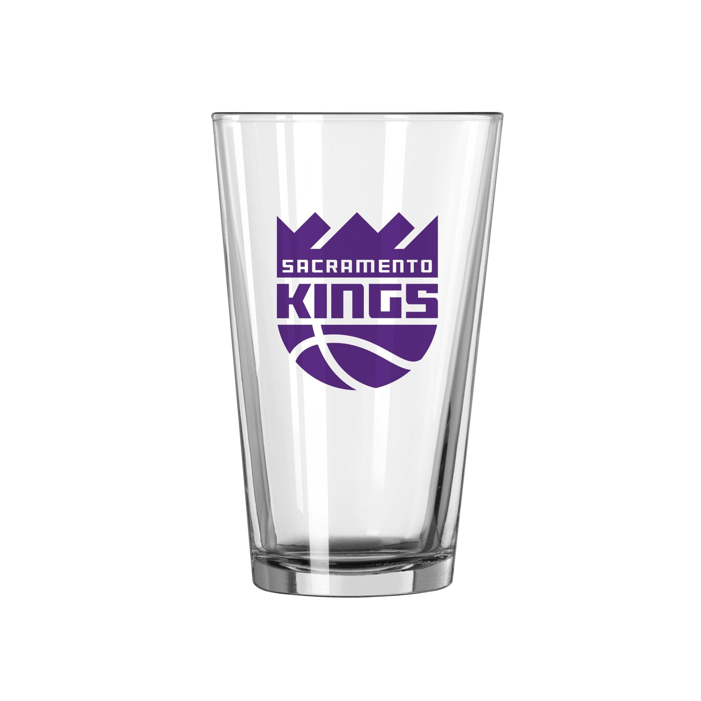Sacramento Kings 16oz Gameday Pint Glass - Logo Brands