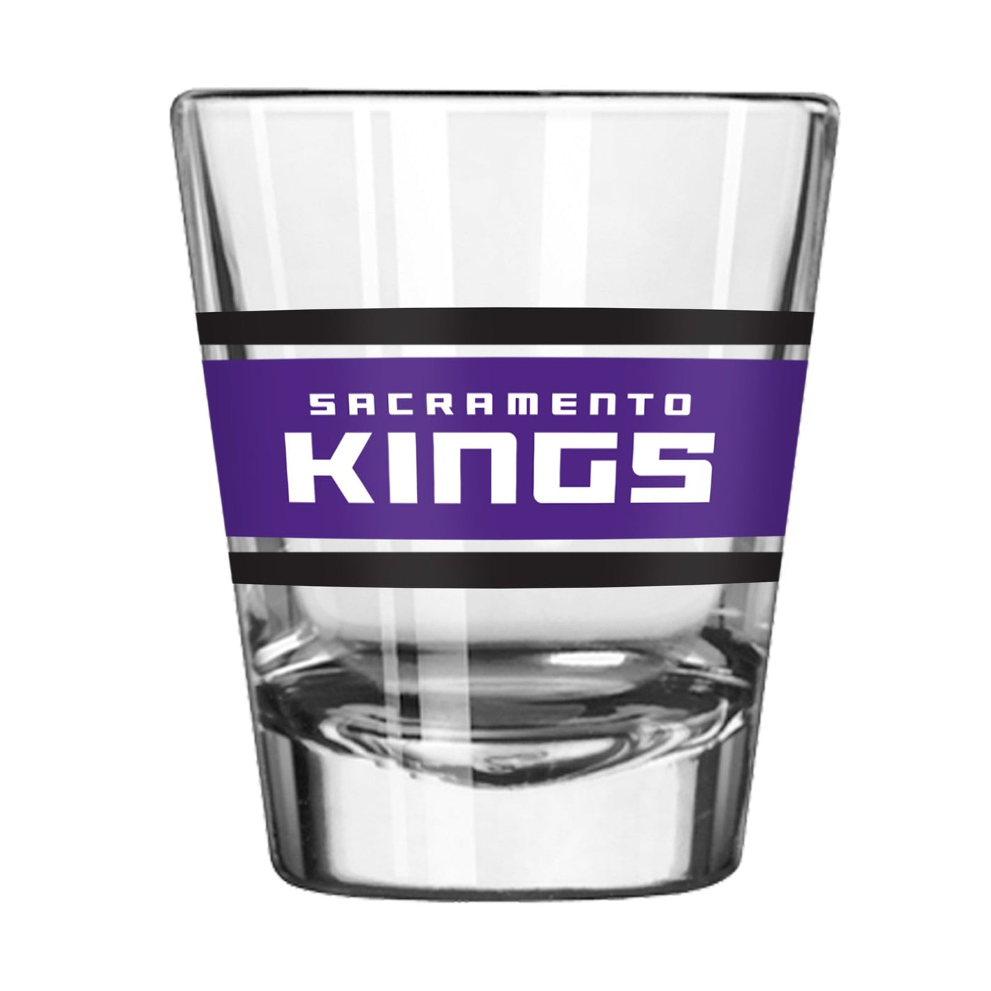 Sacramento Kings 2oz Stripe Shot Glass - Logo Brands