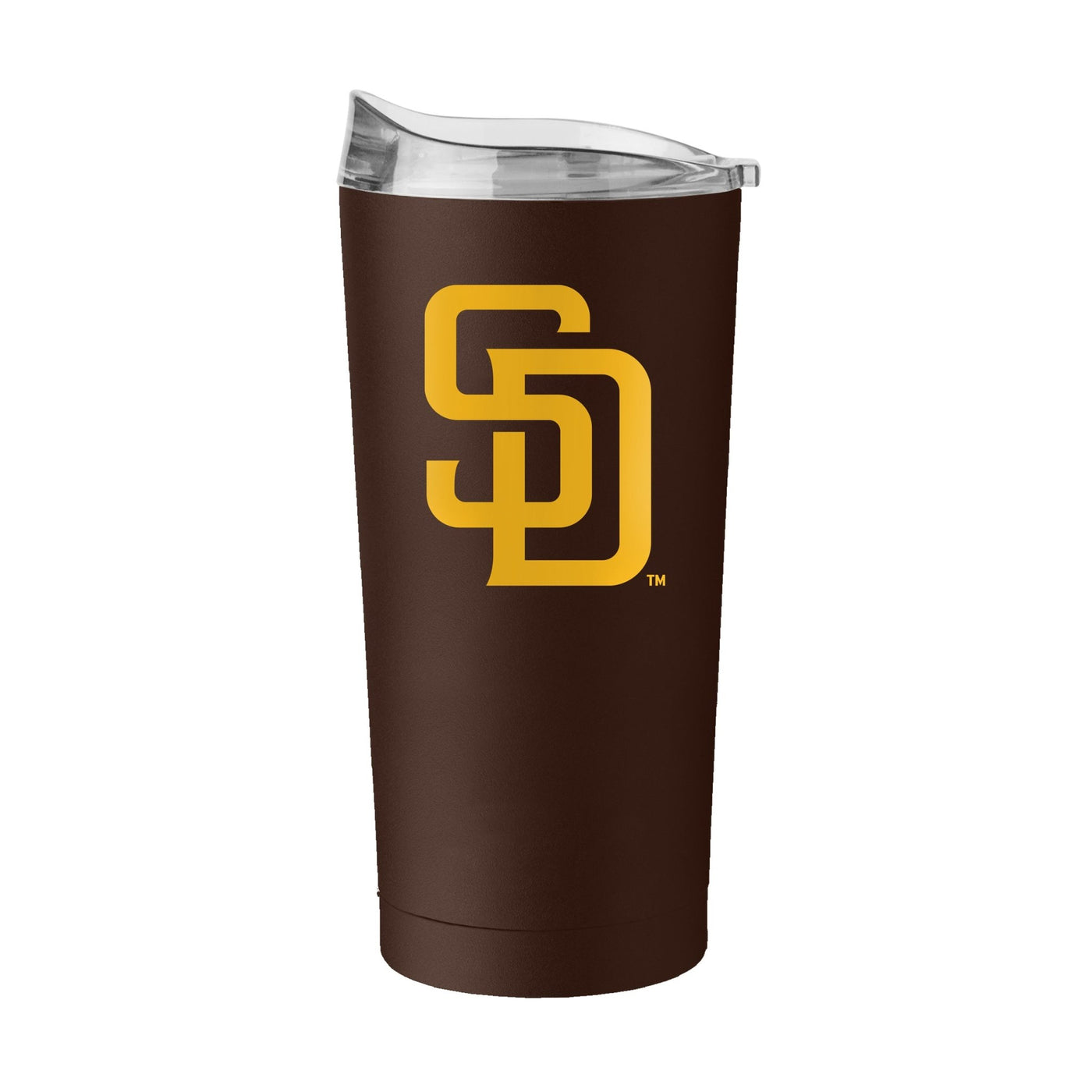 San Diego Padres 20oz Flipside Powder Coat Tumbler - Logo Brands