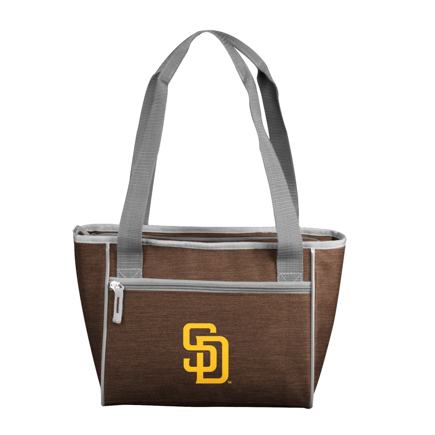 San Diego Padres Crosshatch 16 Can Cooler Tote - Logo Brands