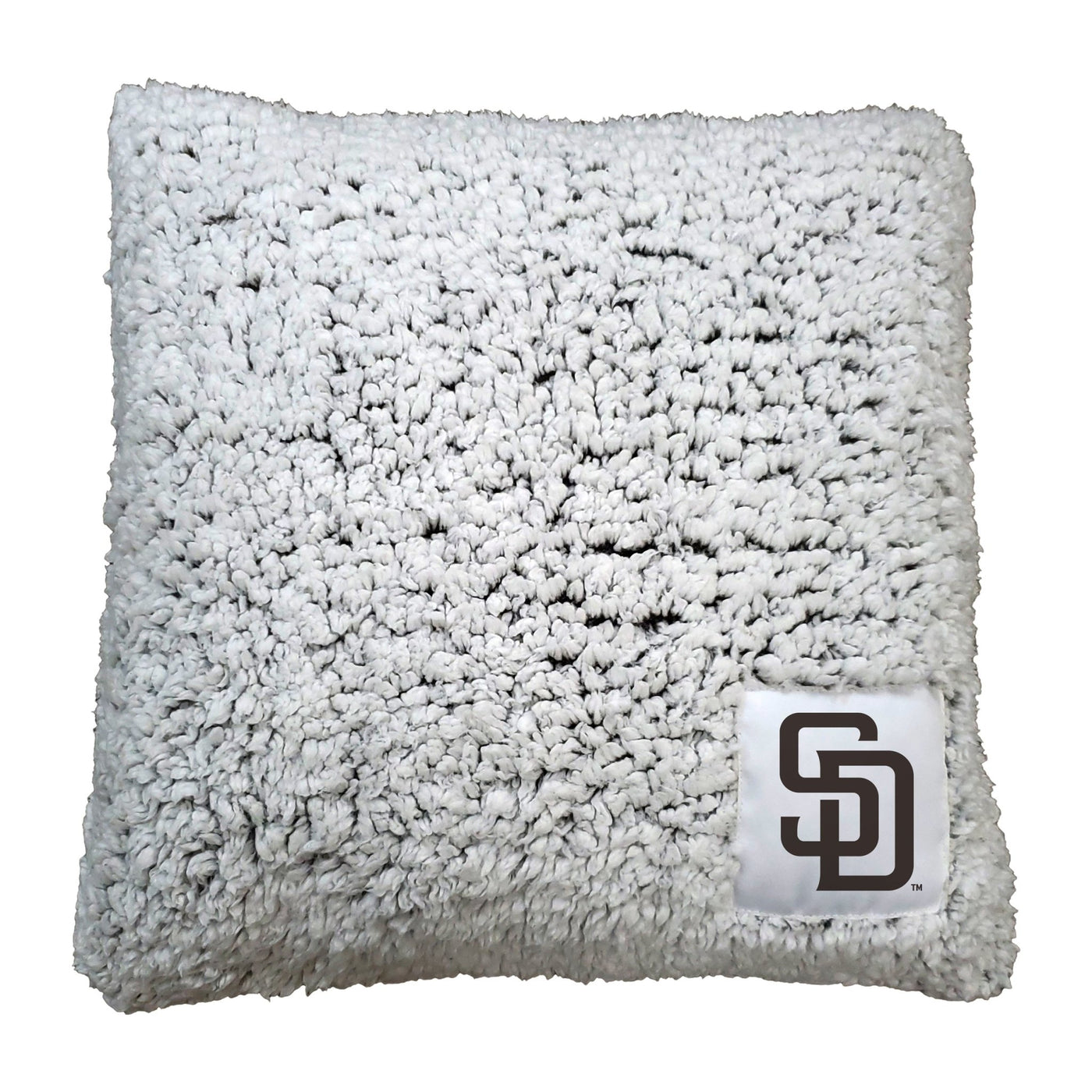 San Diego Padres Frosty Throw Pillow - Logo Brands