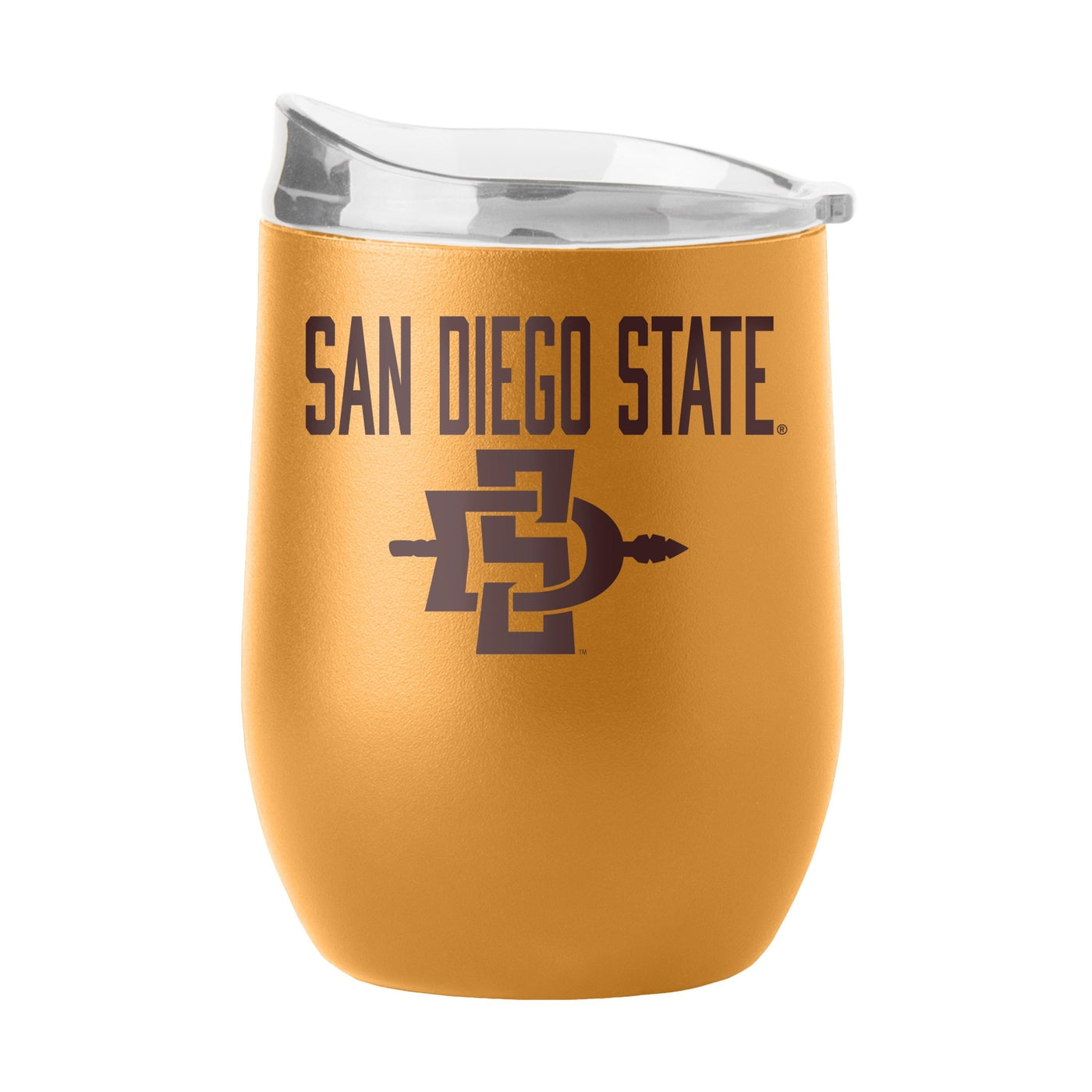 San Diego State 16oz Huddle Powder Coat Curved Bev - Logo Brands