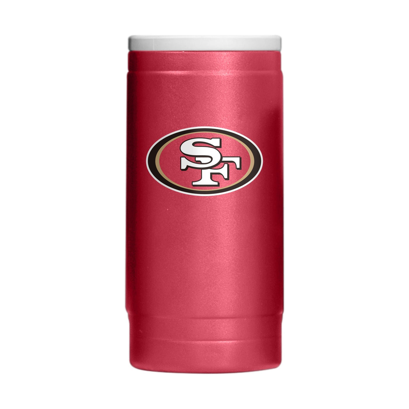 San Francisco 49ers Flipside Powder Coat Slim Can Coolie - Logo Brands