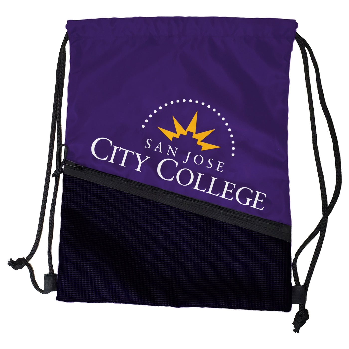 San Jose City College Tilt Backsack - Logo Brands