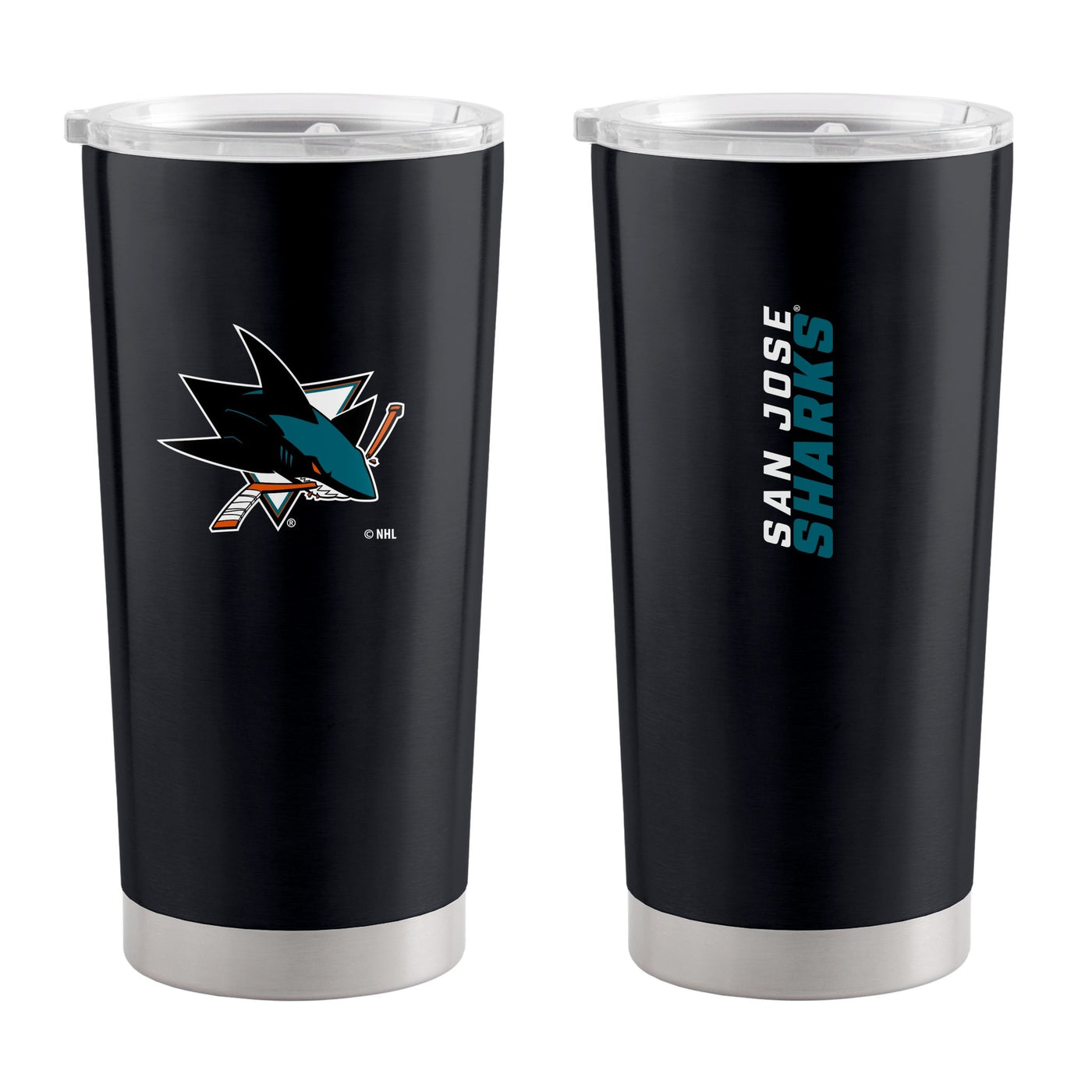 San Jose Sharks 20oz Gameday Stainless Steel Tumbler - Logo Brands