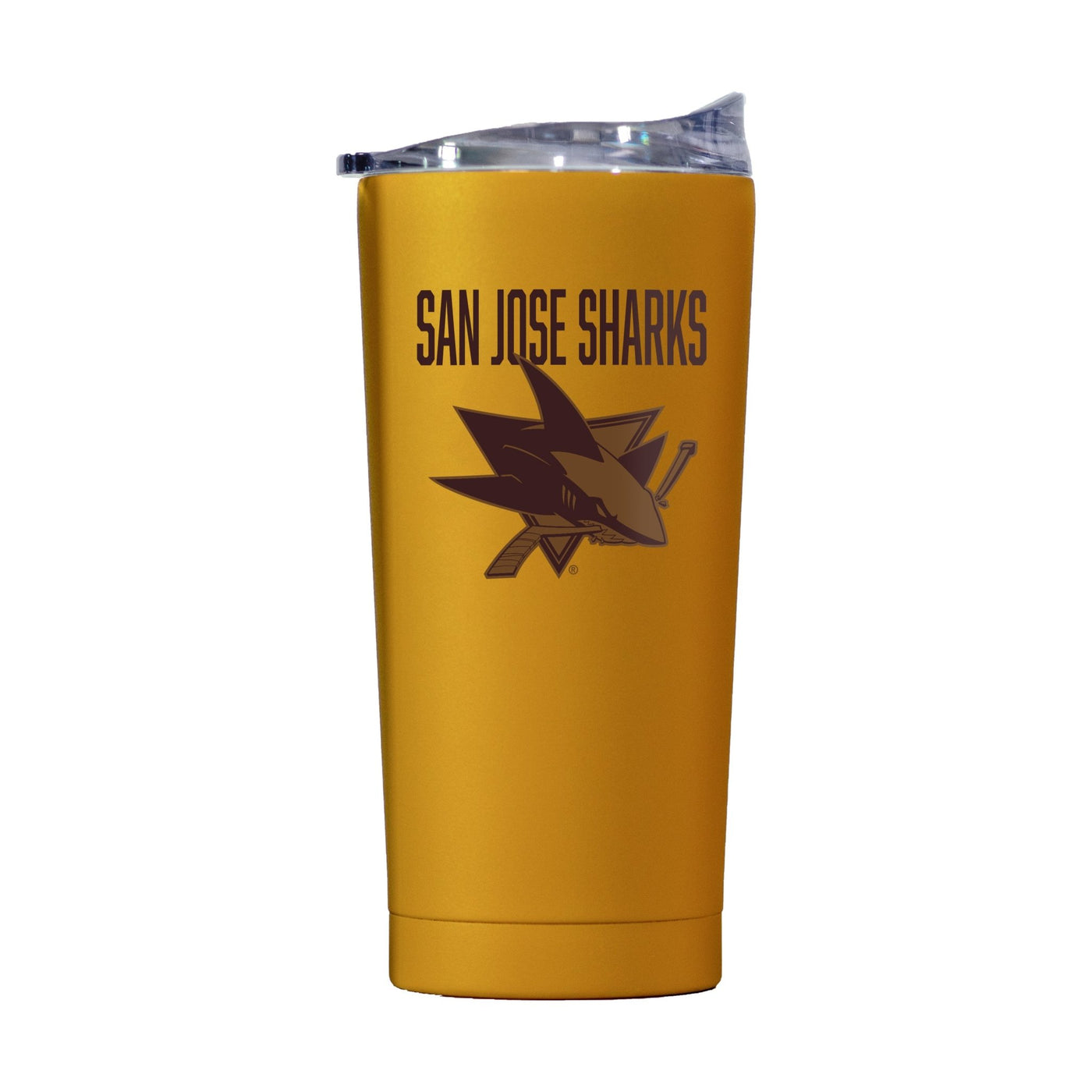 San Jose Sharks 20oz Huddle Powder Coat Tumbler - Logo Brands