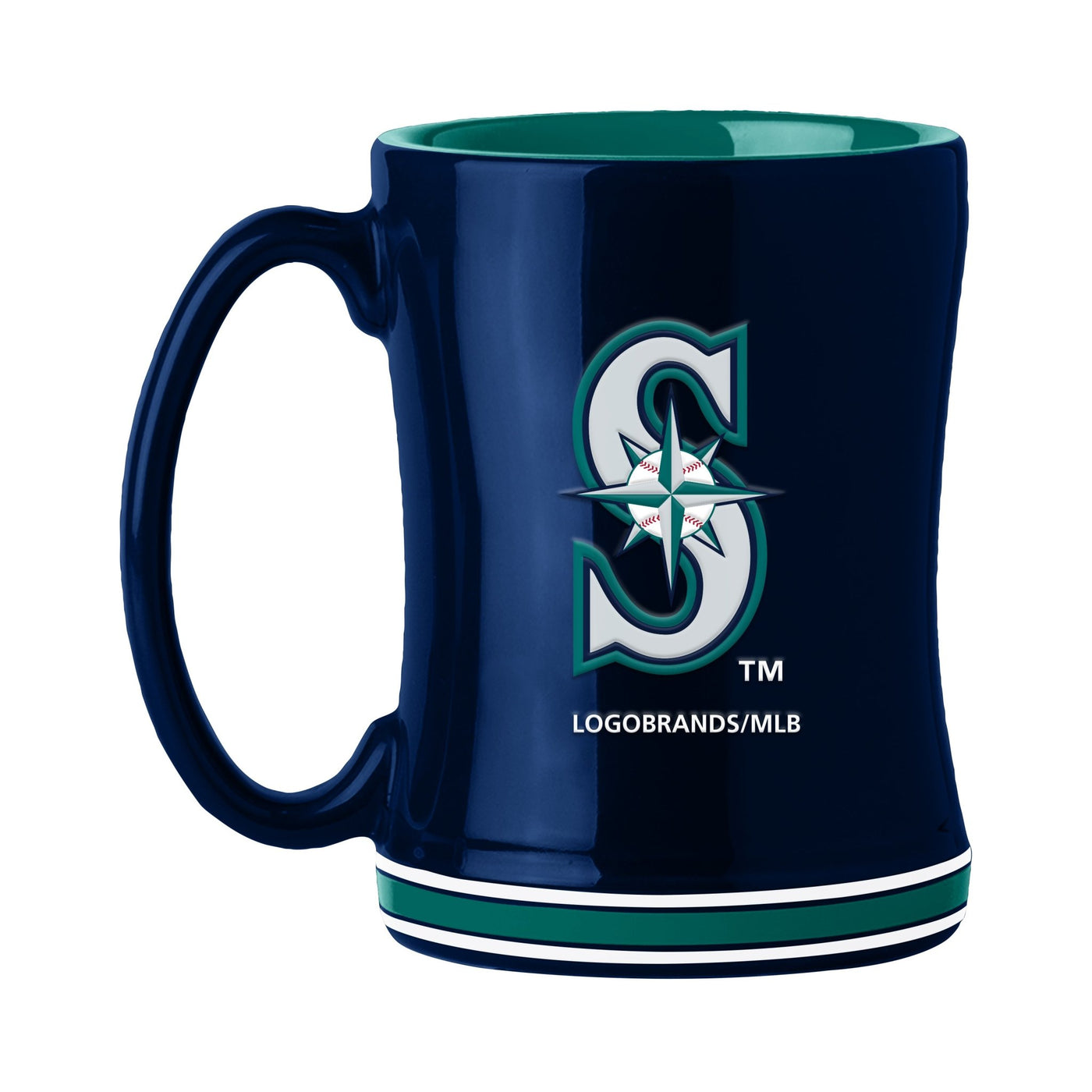 Seattle Mariners 14oz Relief Mug - Logo Brands