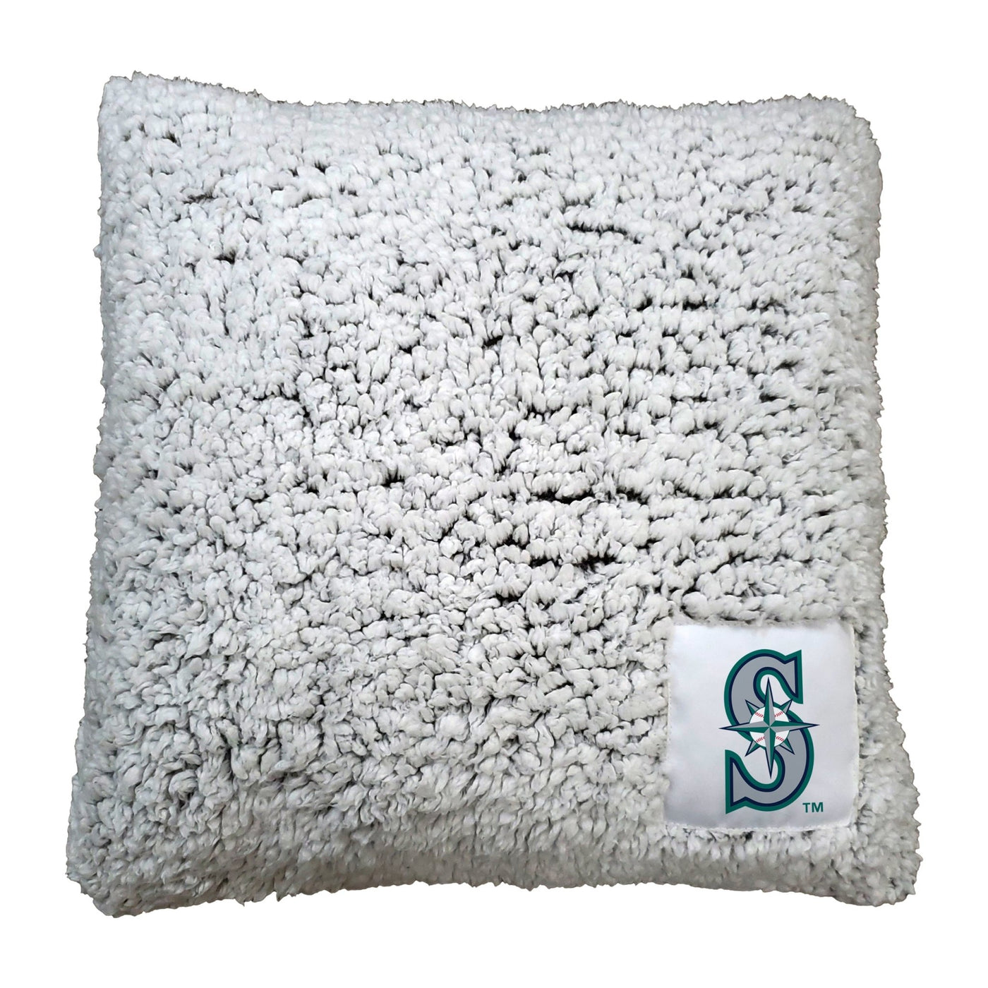 Seattle Mariners S Logo Frosty Throw Pillow - Logo Brands