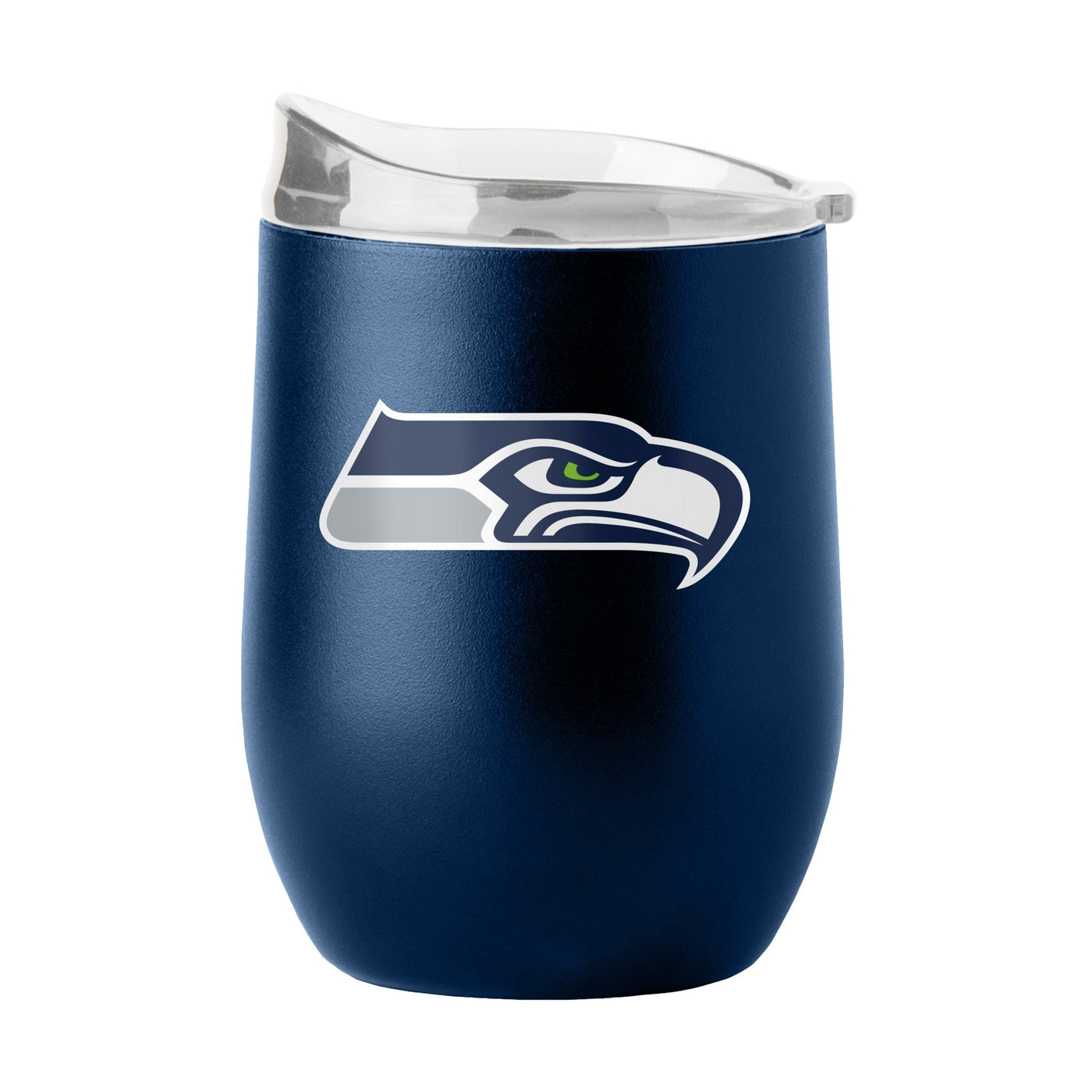 Seattle Seahawks 16oz Flipside Powder Coat Curved Beverage - Logo Brands