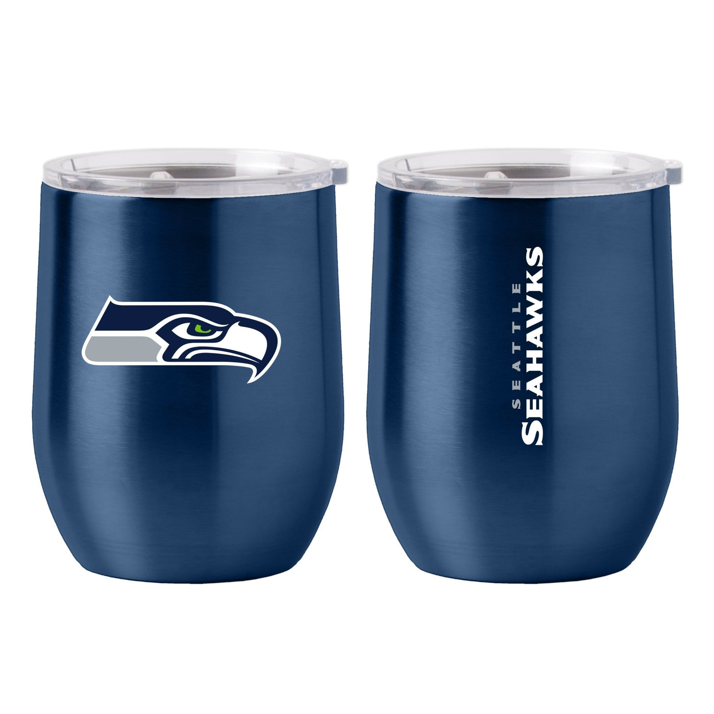 Seattle Seahawks 16oz Gameday Stainless Curved Beverage - Logo Brands