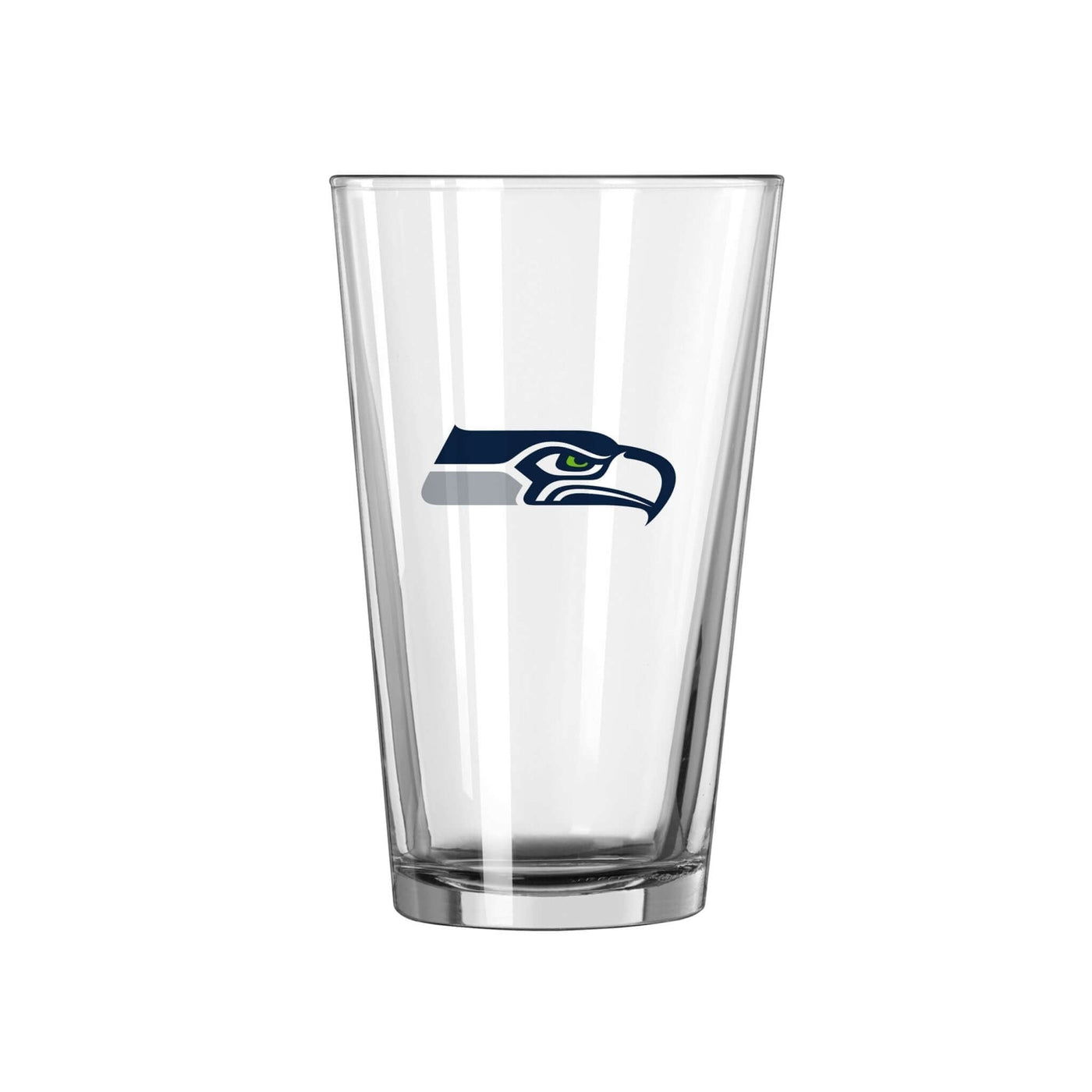 Seattle Seahawks 16oz Logo Pint Glass - Logo Brands
