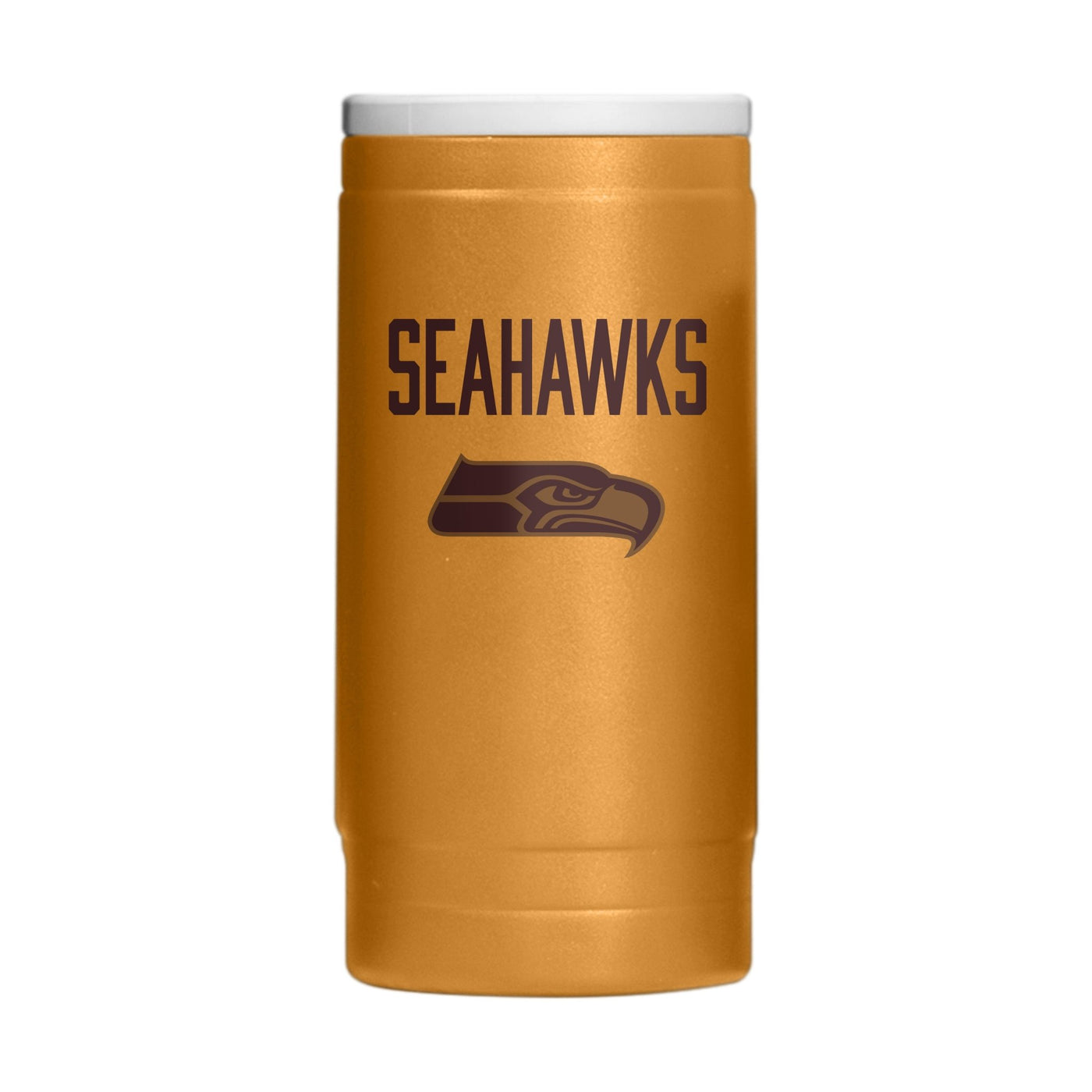 Seattle Seahawks Huddle Powder Coat Slim Can Coolie - Logo Brands