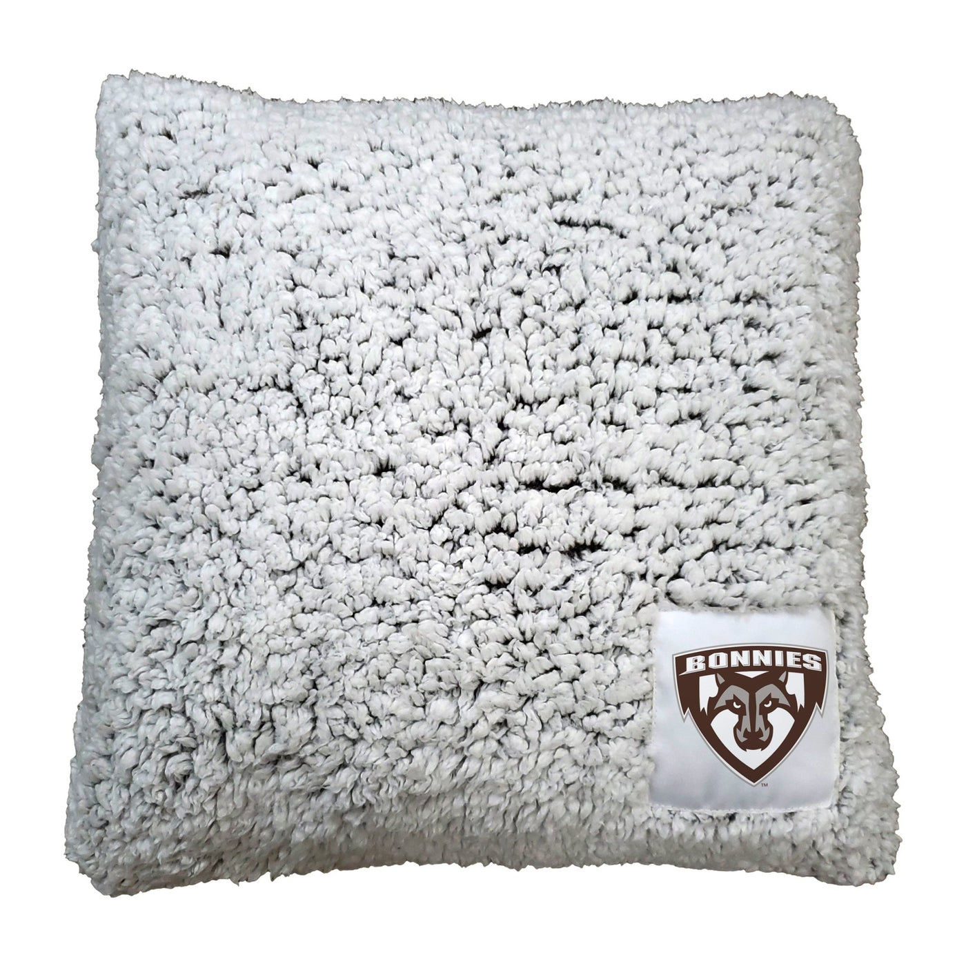 St Bonaventure Frosty Throw Pillow - Logo Brands