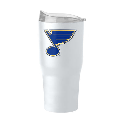 St Louis Blues 30oz Powder Coat Tumbler - Logo Brands