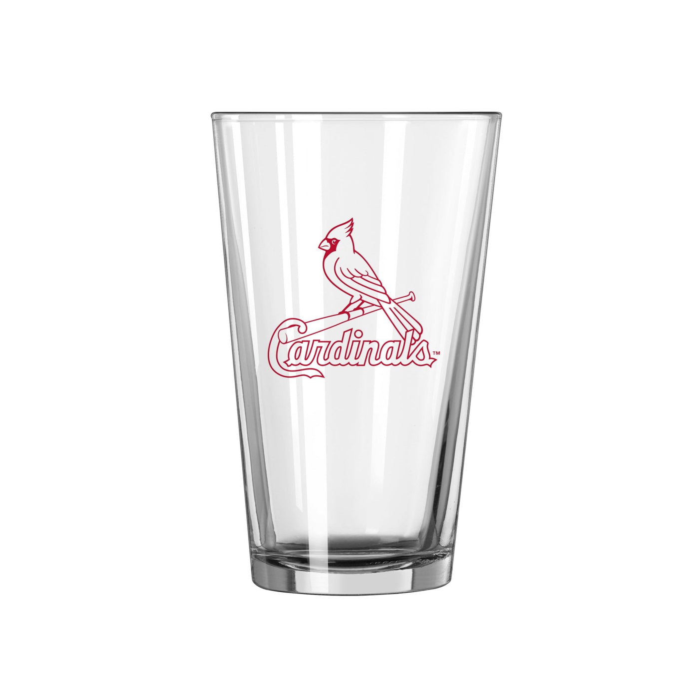 St Louis Cardinals 16oz Gameday Pint Glass - Logo Brands