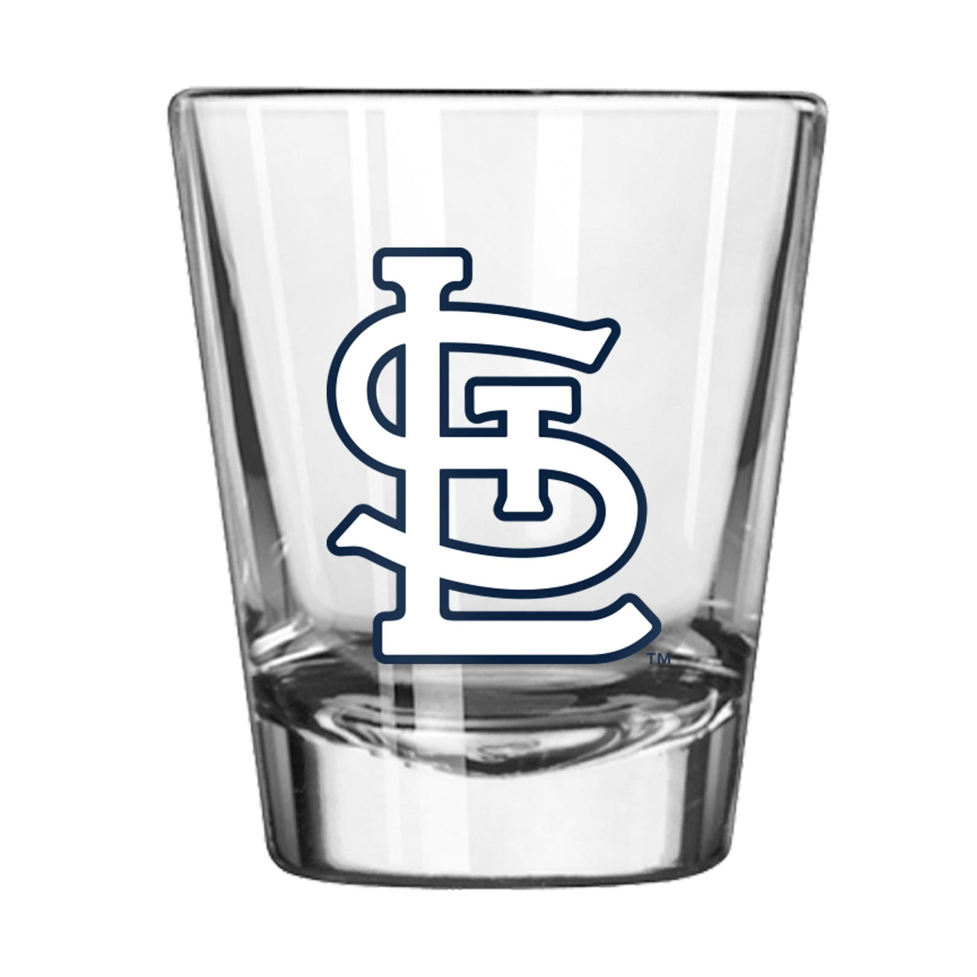 St. Louis Cardinals 2oz Stripe Shot Glass - Logo Brands
