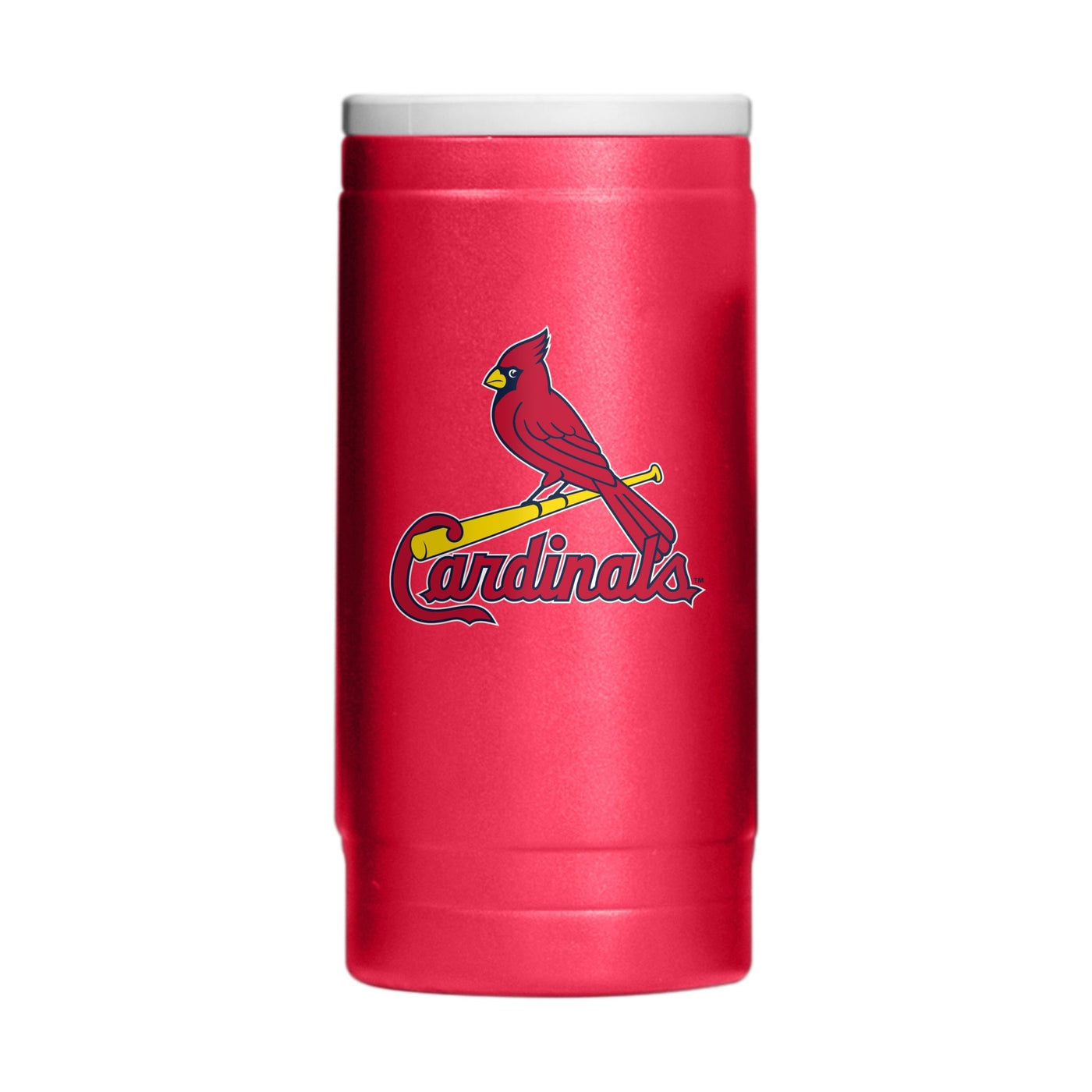 St Louis Cardinals Flipside Powder Coat Slim Can Coolie - Logo Brands