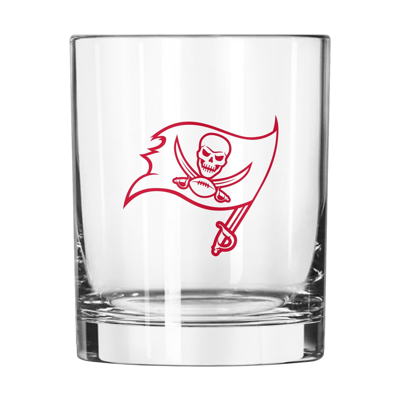 Tampa Bay Buccaneers 14oz Gameday Rocks Glass - Logo Brands