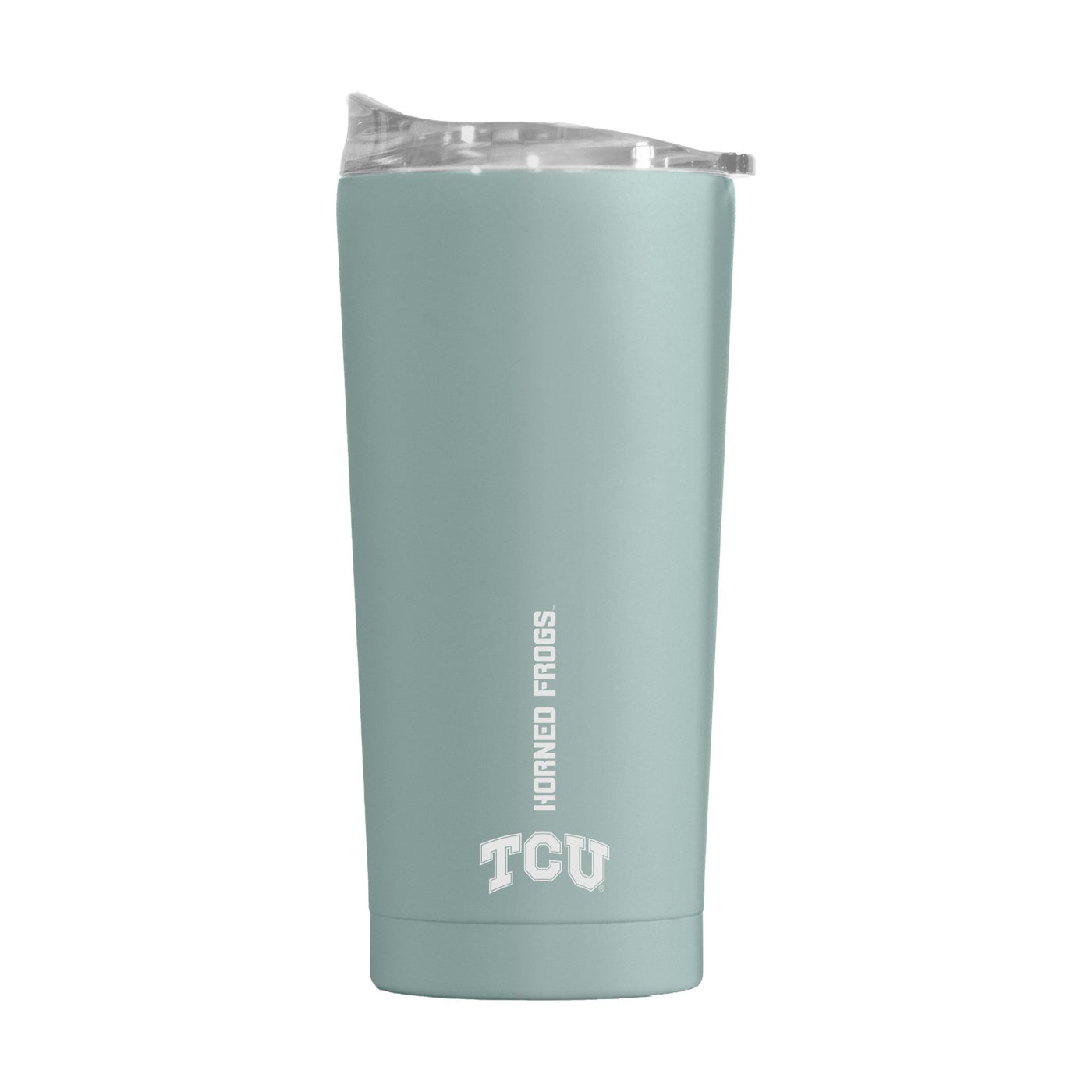 TCU 20oz Verticle Powder Coat Tumbler - Logo Brands